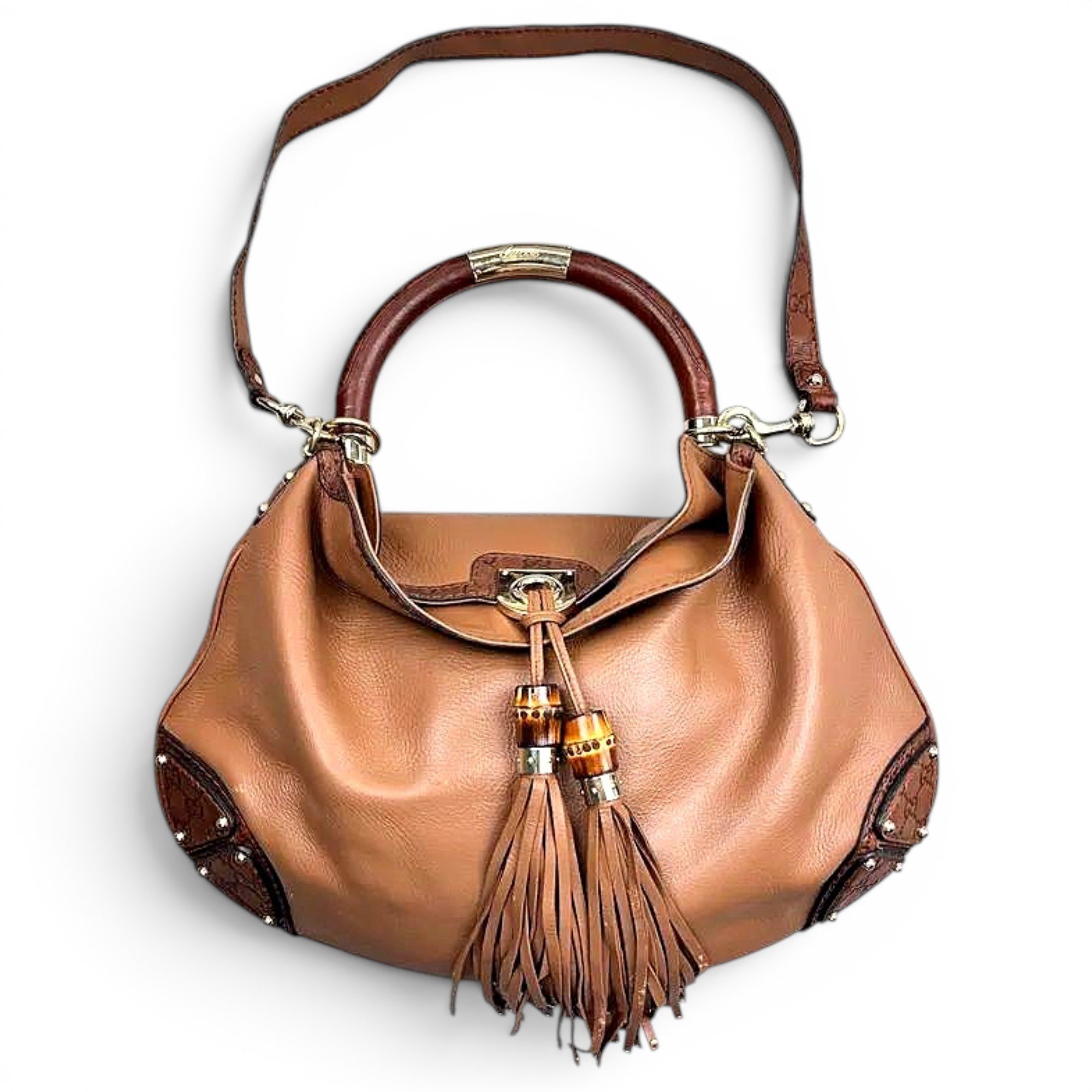 Leather handbag