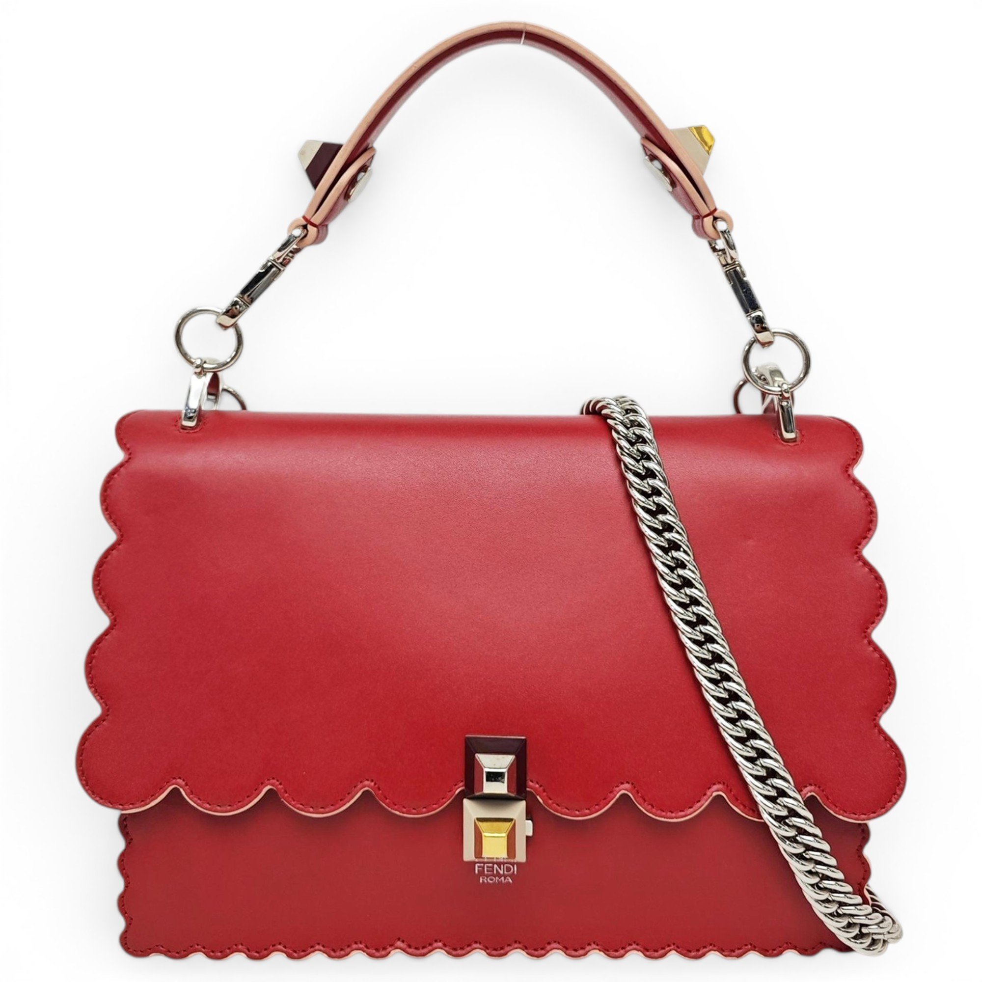Kan I leather crossbody bag
