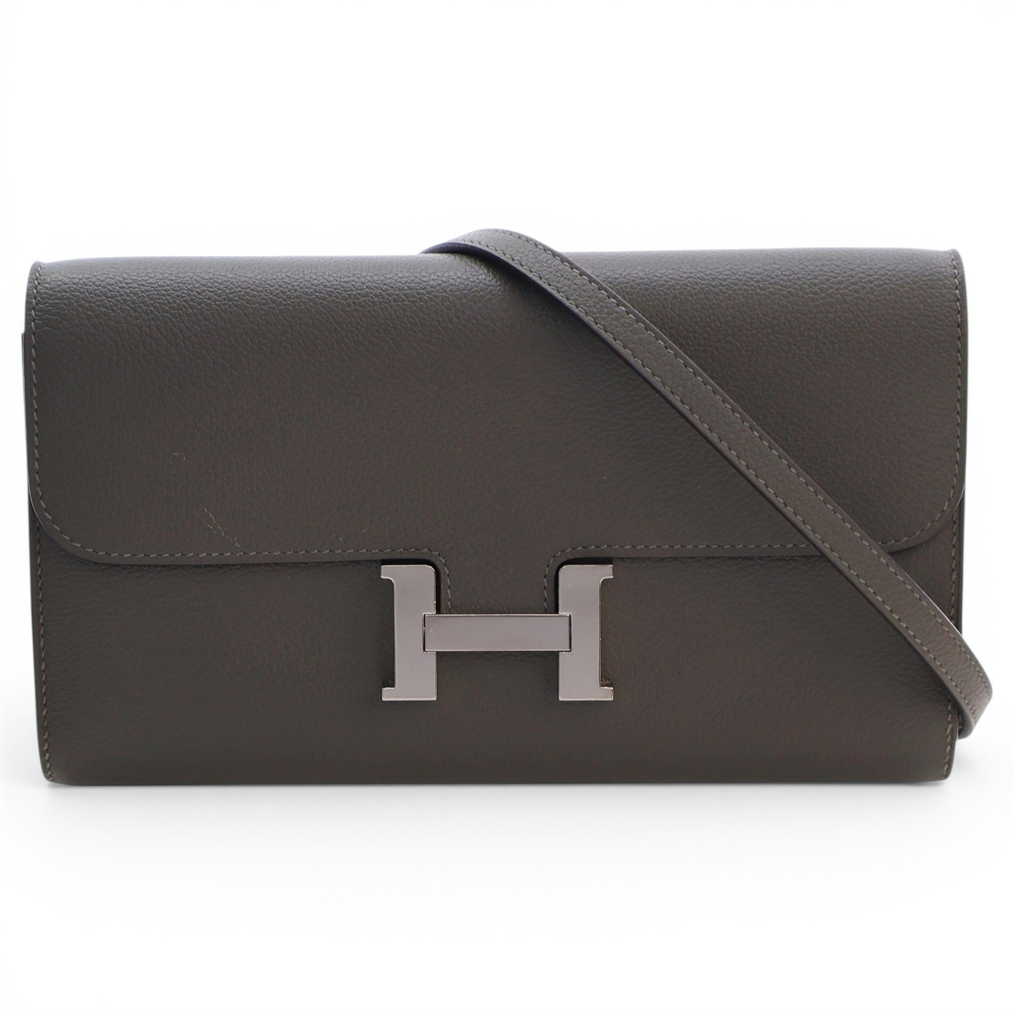 Leather crossbody bag