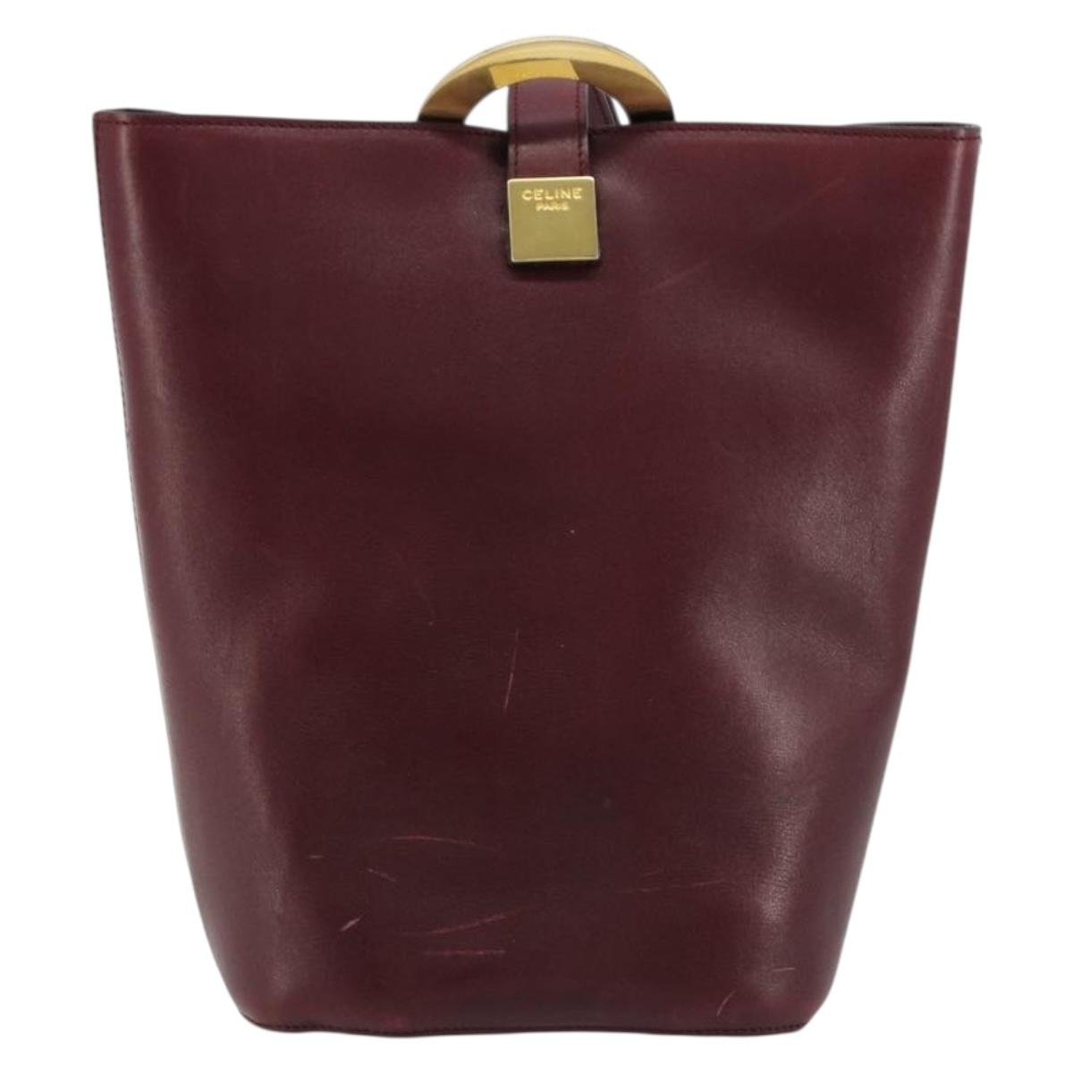 Leather handbag