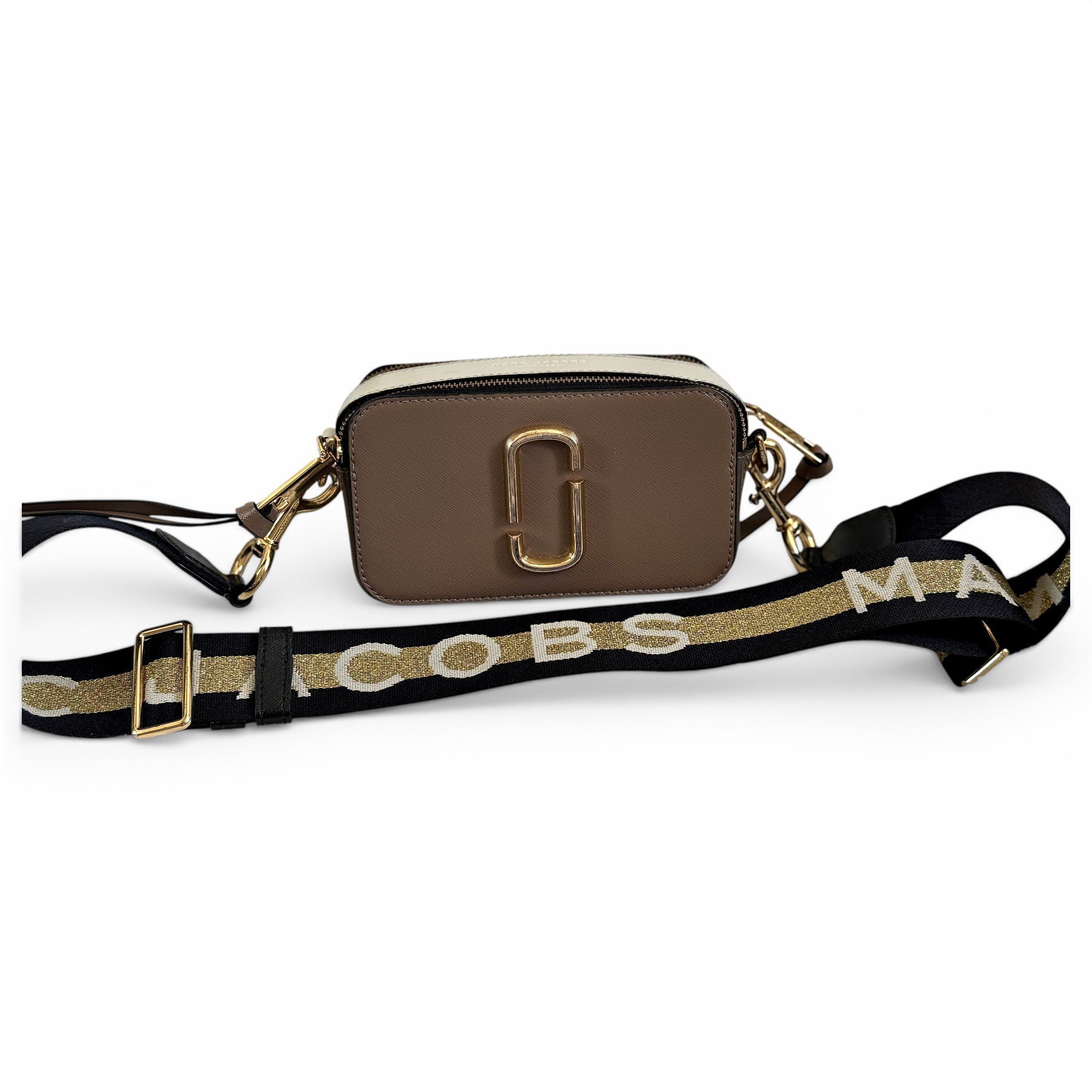 Snapshot leather crossbody bag