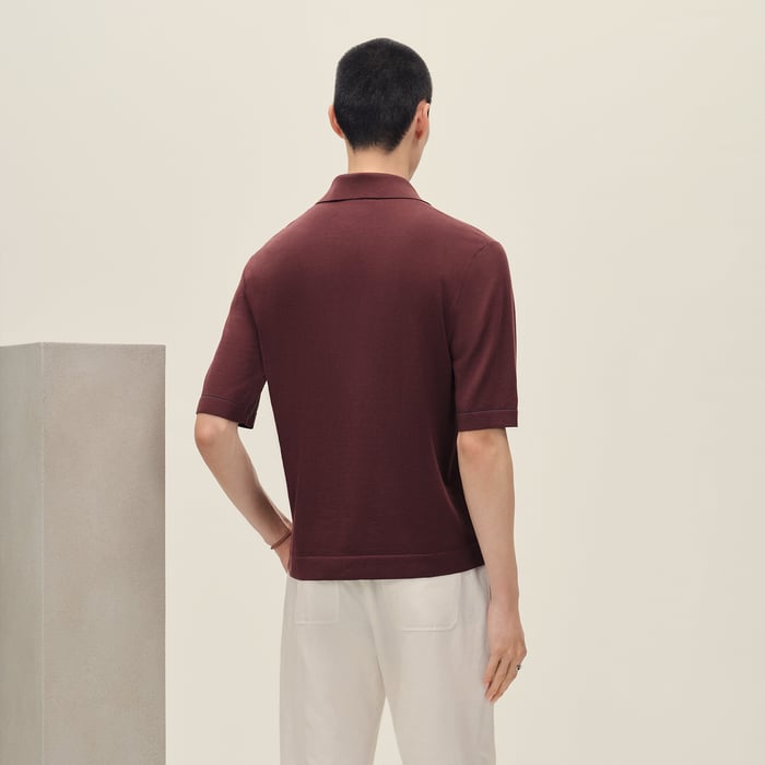 Bourgogne "H Bartack" Polo Shirt