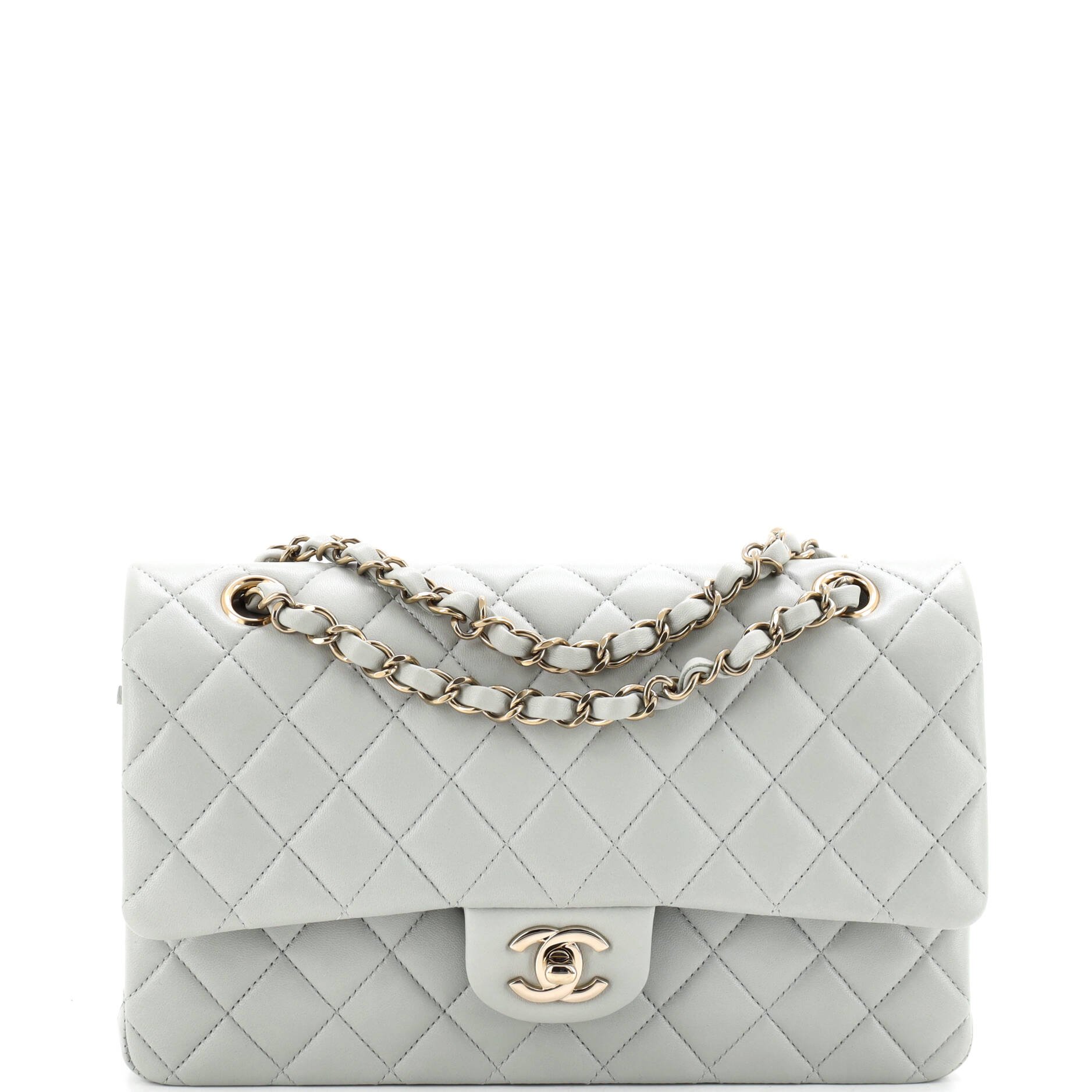 Classic Double Flap Bag Quilted Lambskin Medium