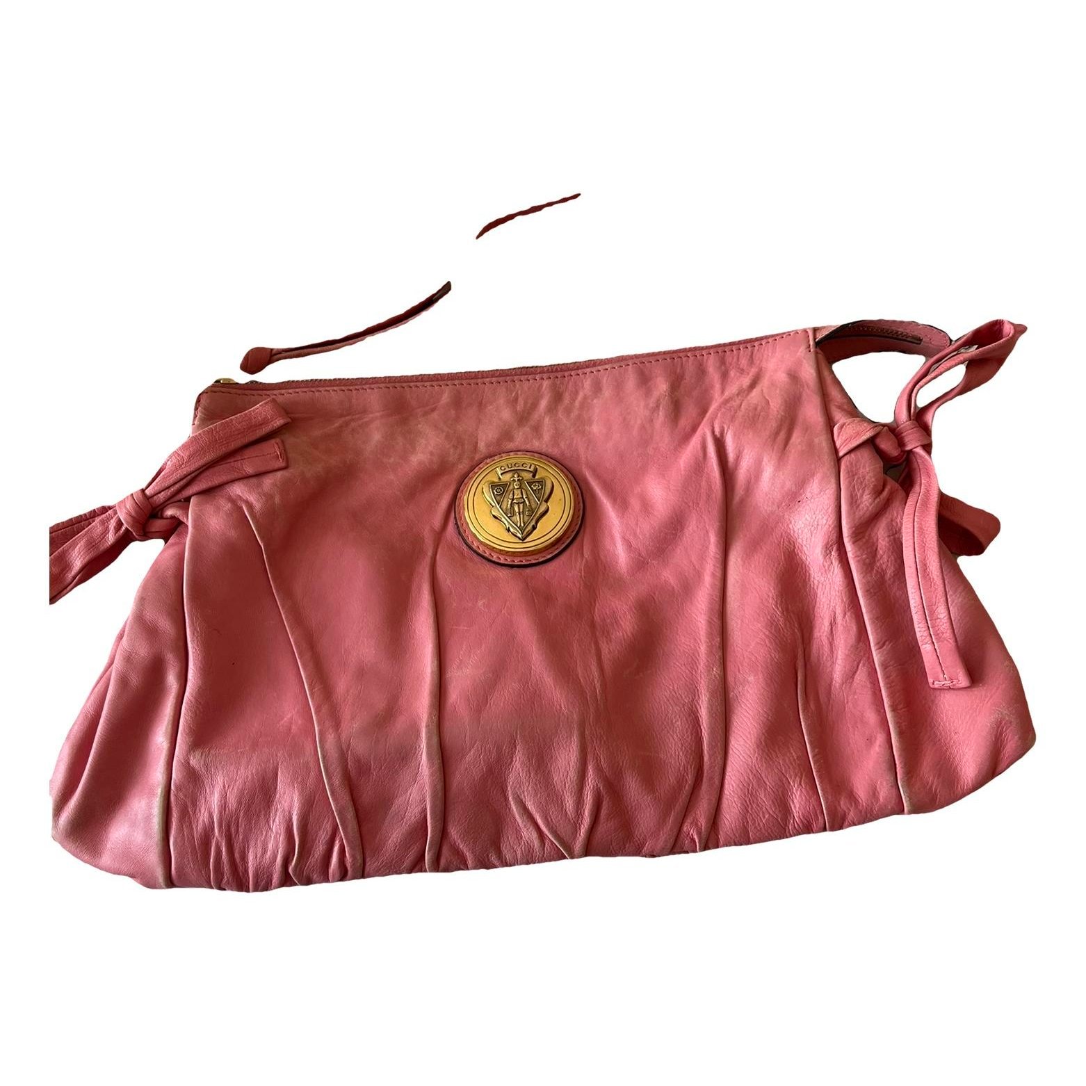 Hysteria leather clutch bag