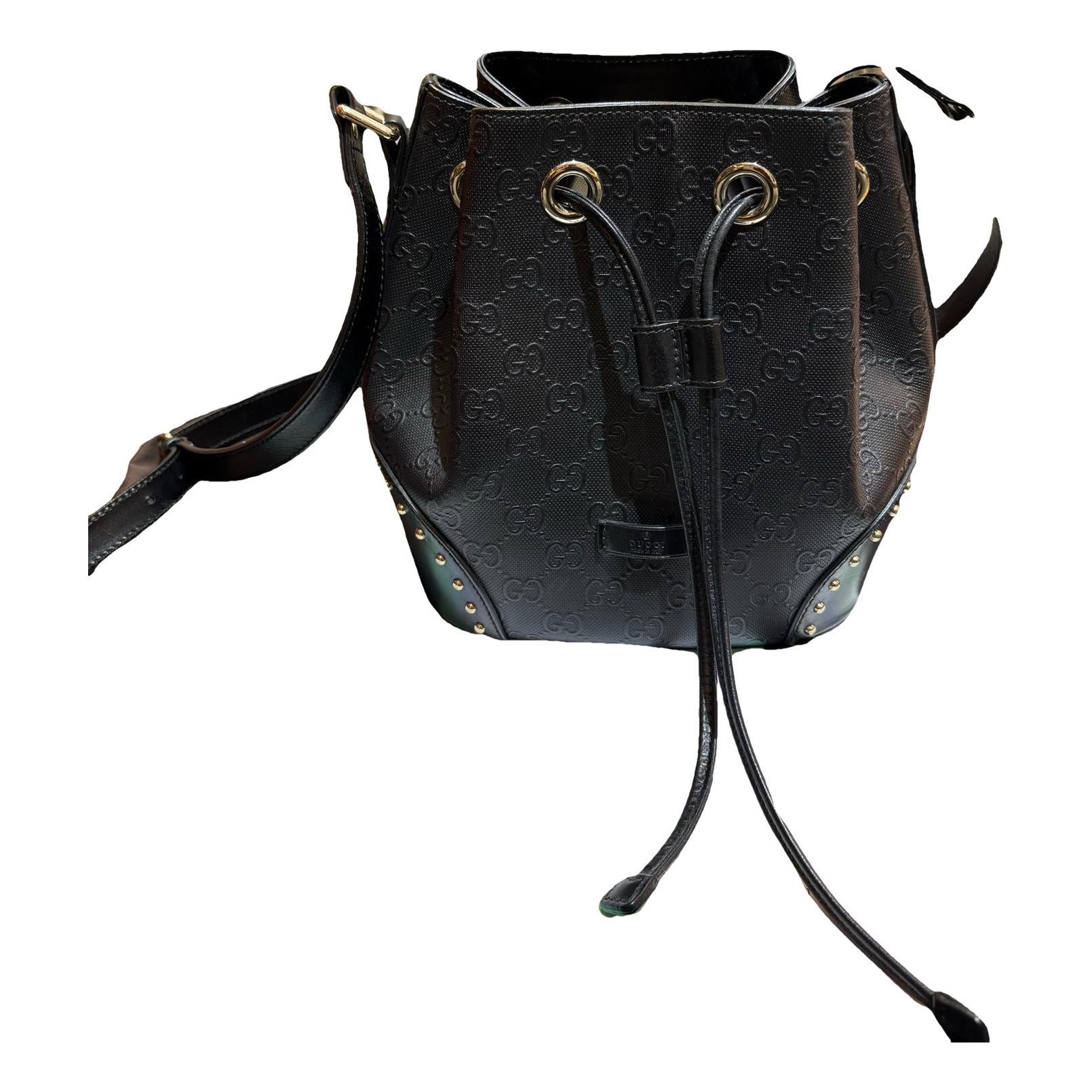 Leather handbag