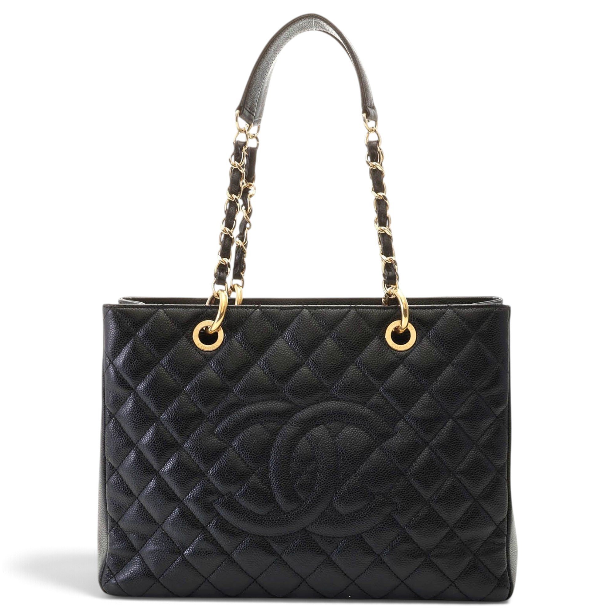 Grand shopping leather tote