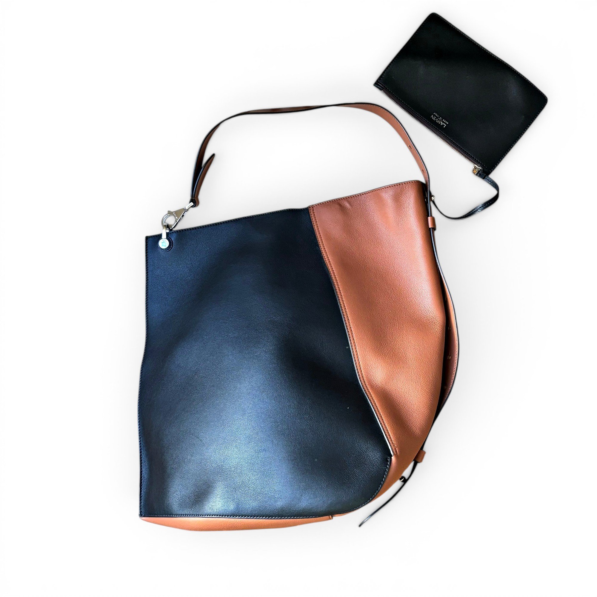 Leather crossbody bag