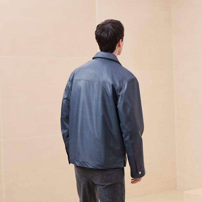 Pétrole "Prince De Gomme" Double Overshirt