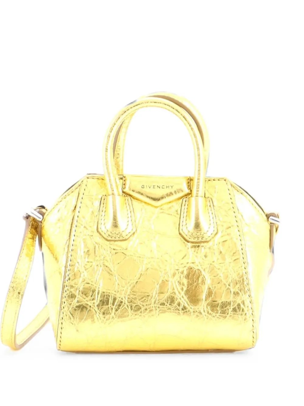 Antigona Bag Leather Micro crossbody bag