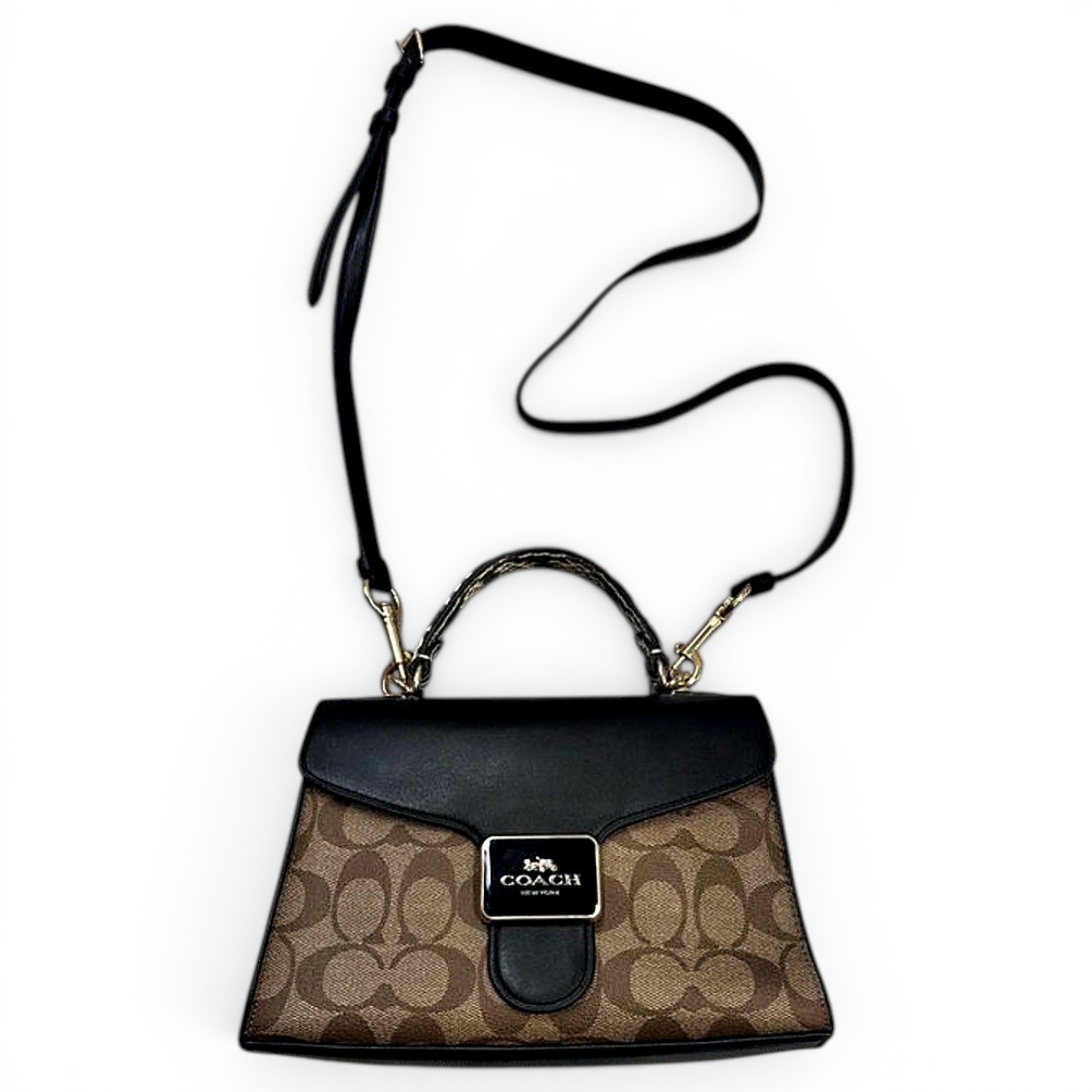 Leather handbag