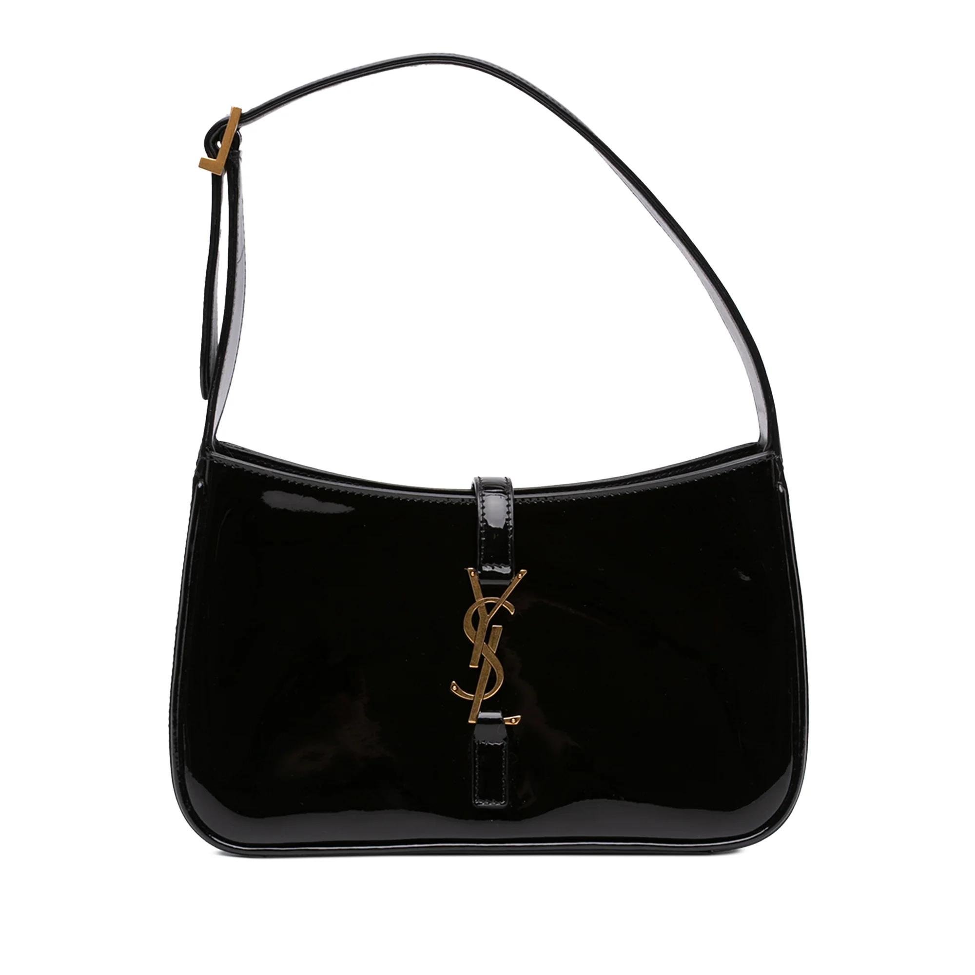 Le 5 à 7 patent leather handbag