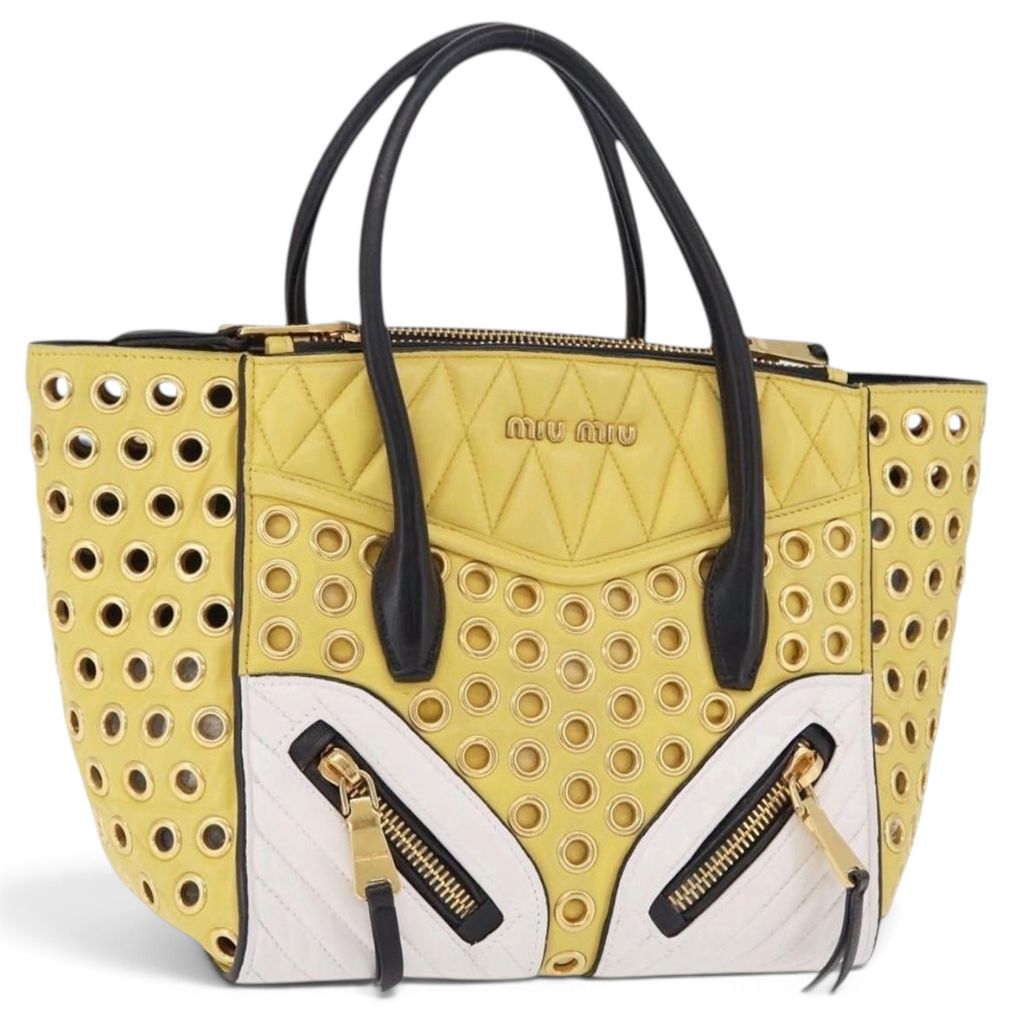 Leather handbag