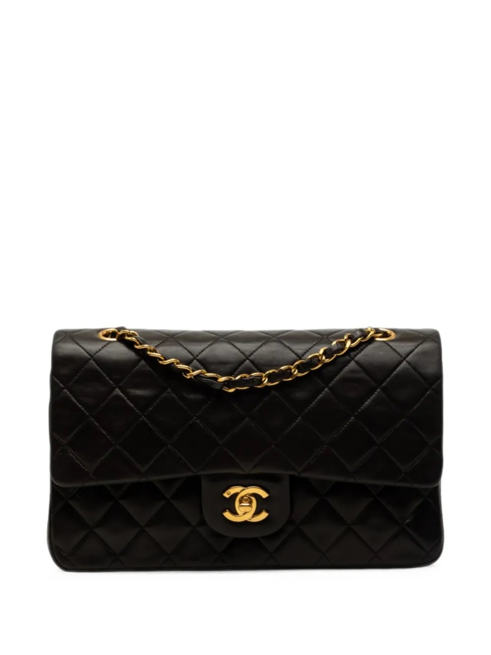1994-1996 Medium Classic Lambskin Double Flap shoulder bag