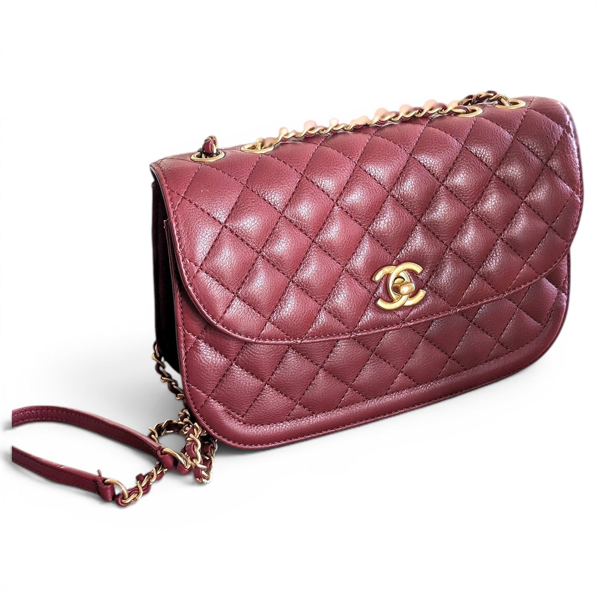 Leather handbag