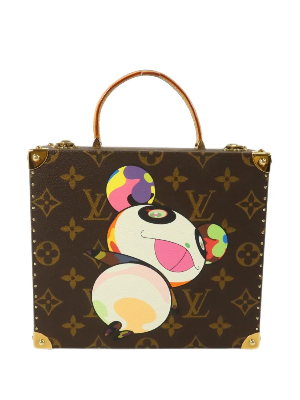 x Takashi Murakami Monogram Panda jewellery handbag