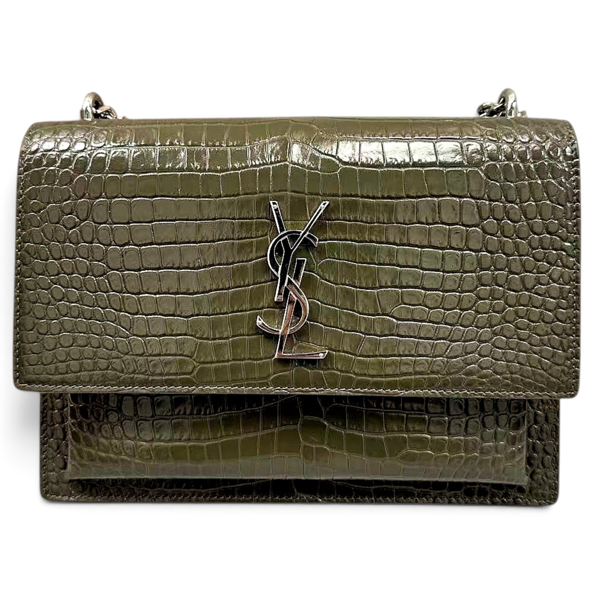 Sunset leather handbag