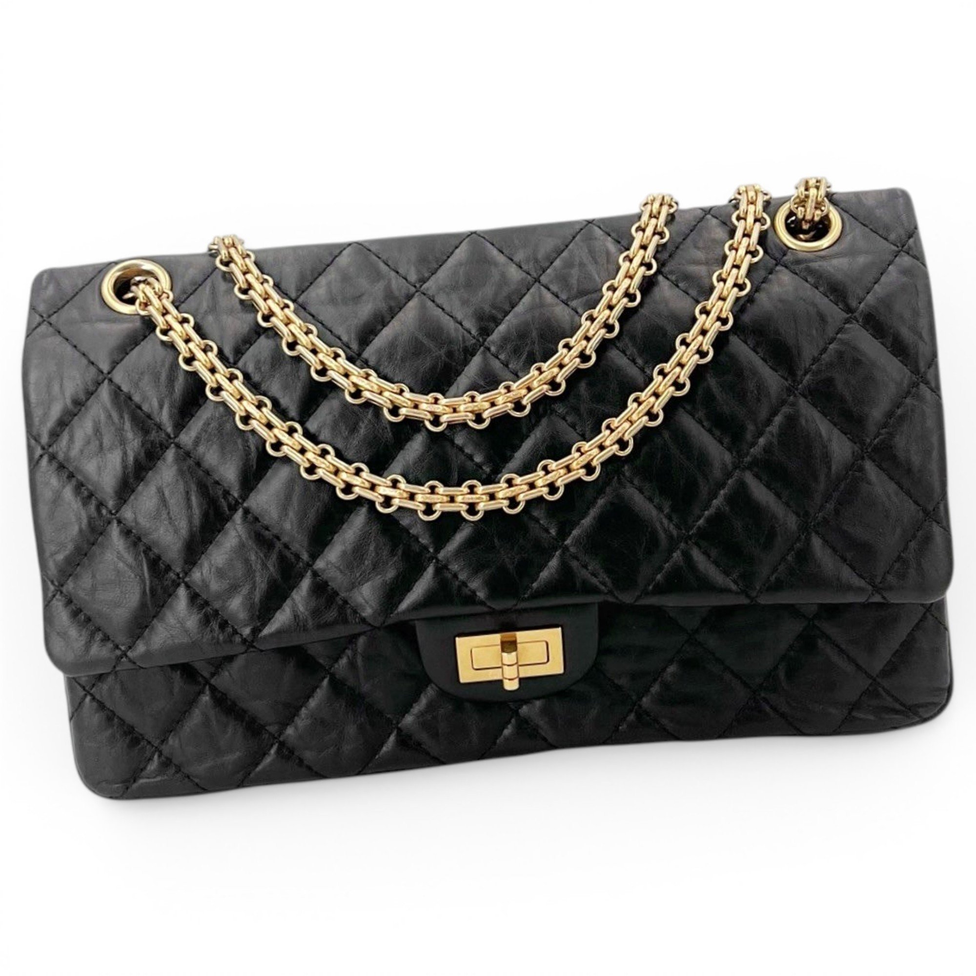 2.55 leather handbag
