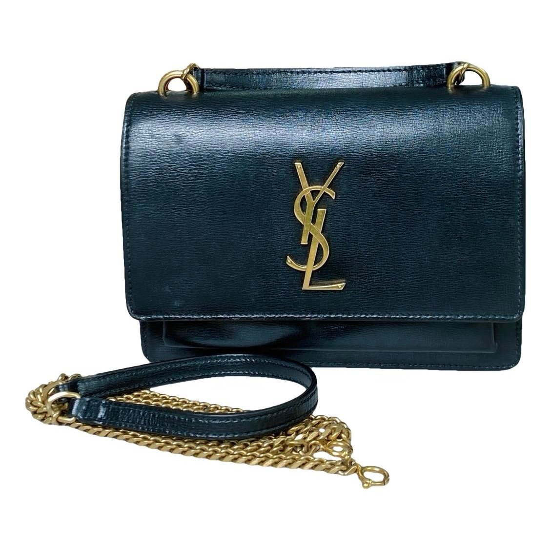 Sunset leather crossbody bag