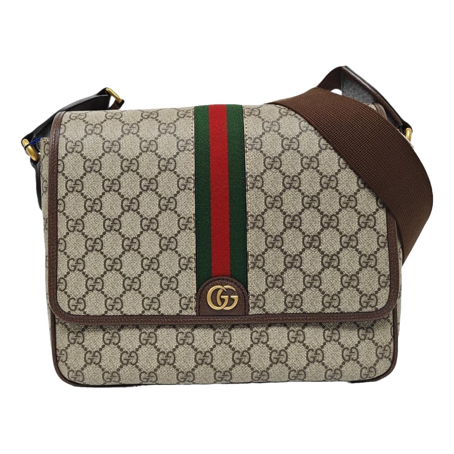 Ophidia leather handbag
