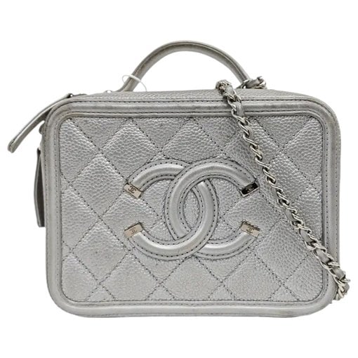CC Filigree leather handbag