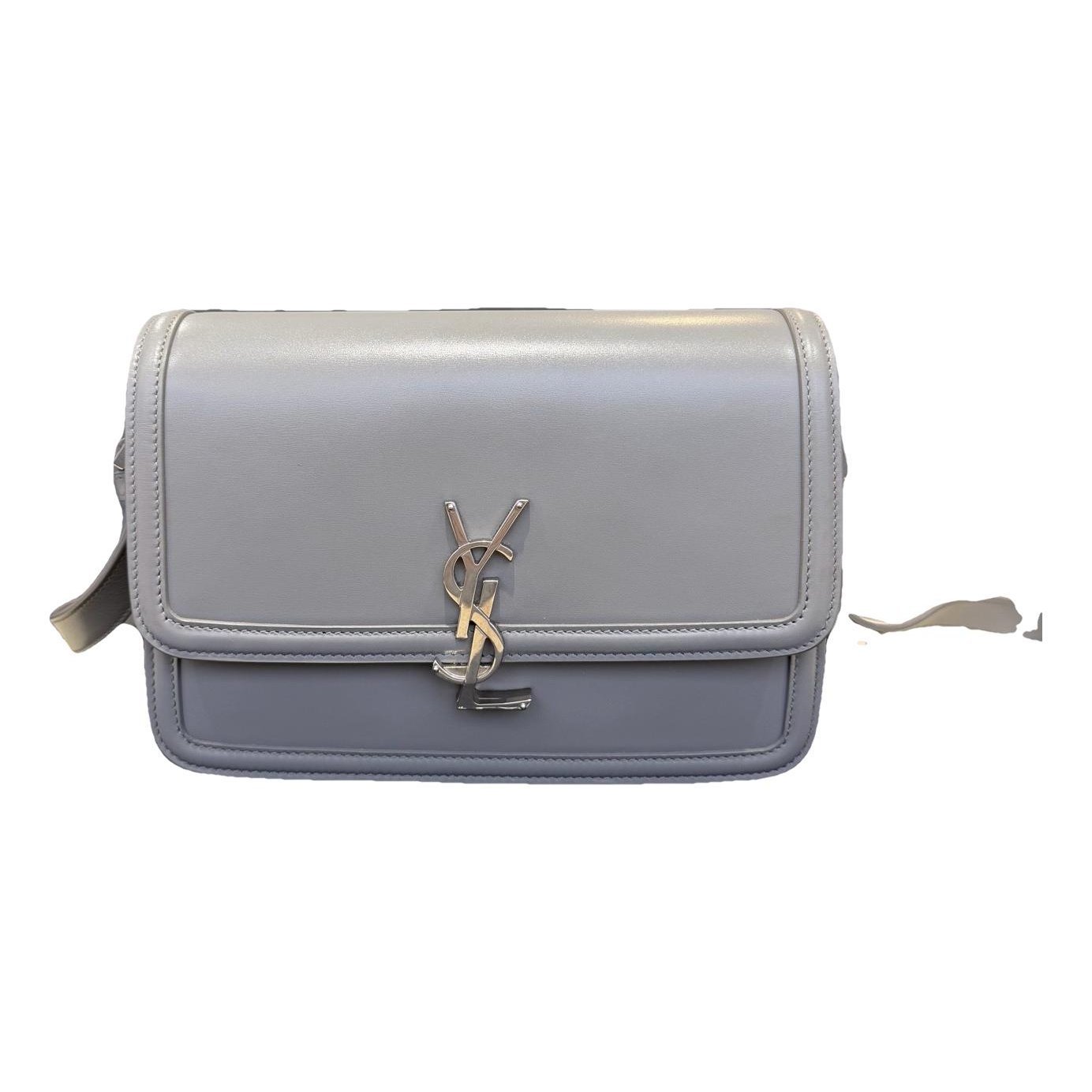 Solférino leather handbag