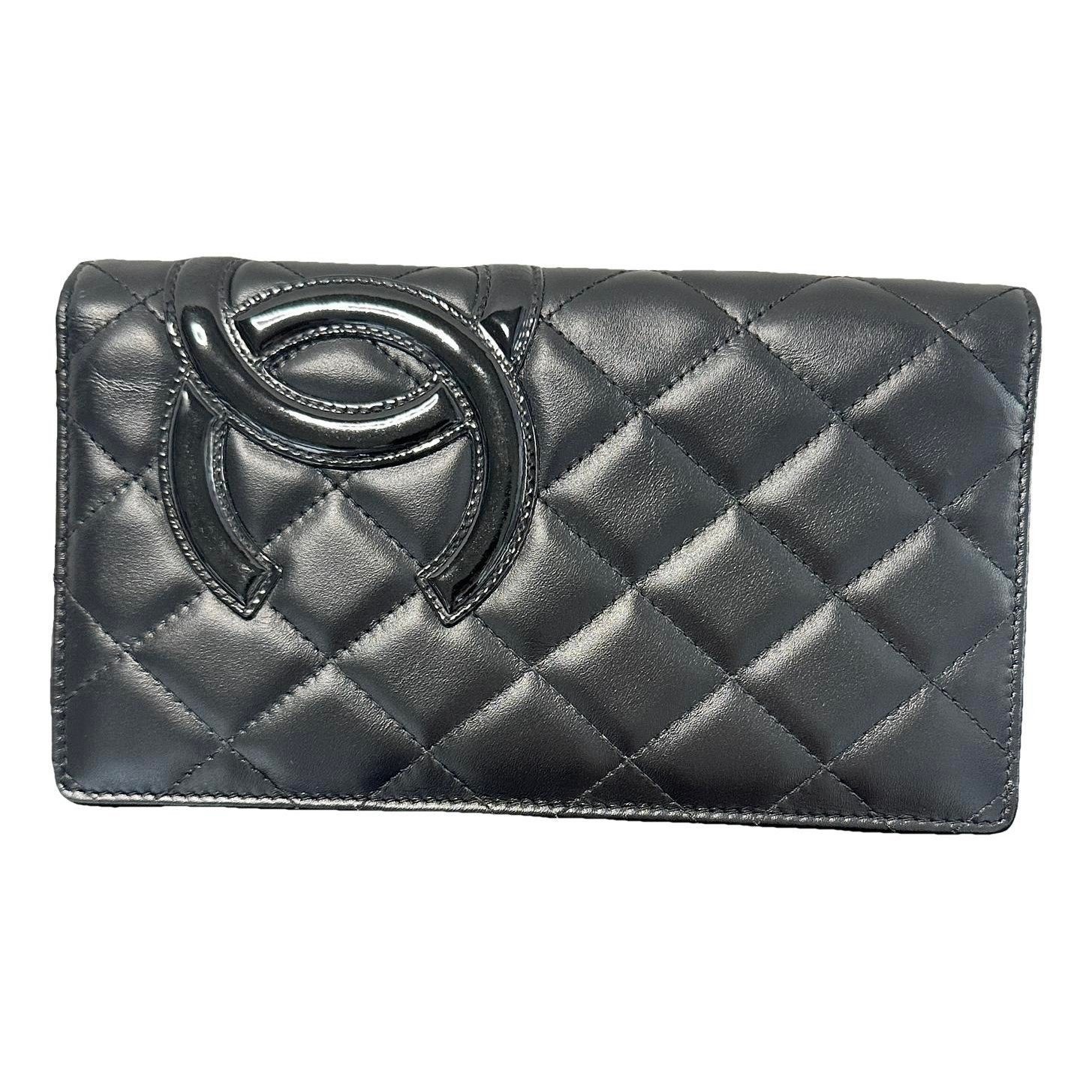 Cambon leather clutch bag
