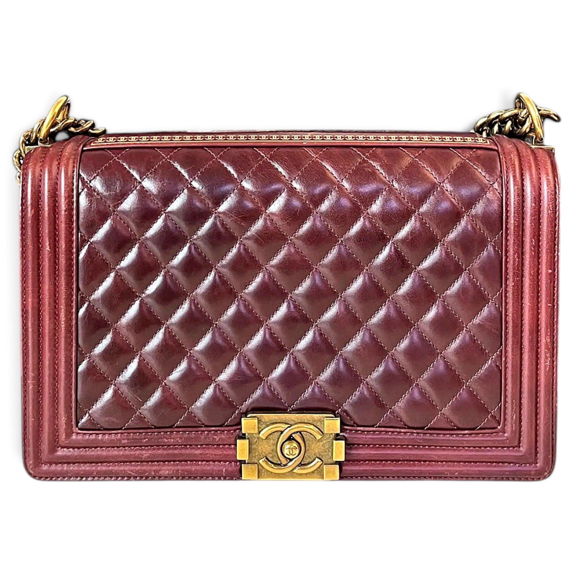 Boy leather handbag