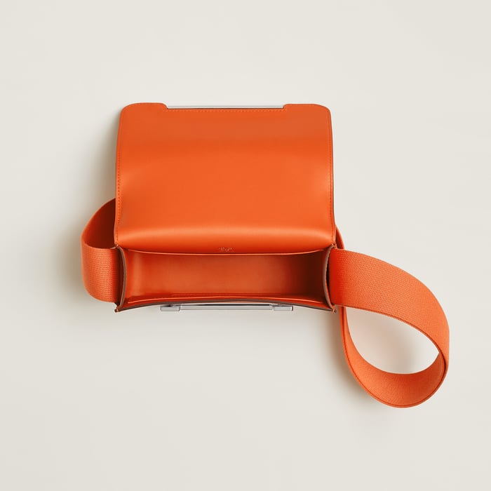 Orange Minium Hermès Geta Bag