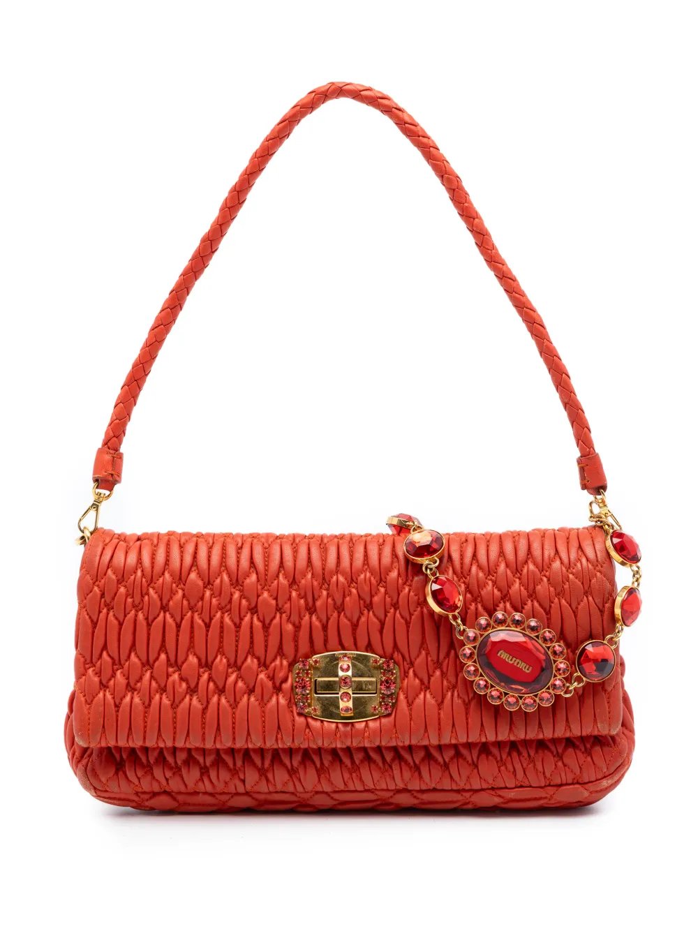 2010-2026 Matelasse Nappa Crystal Chain satchel