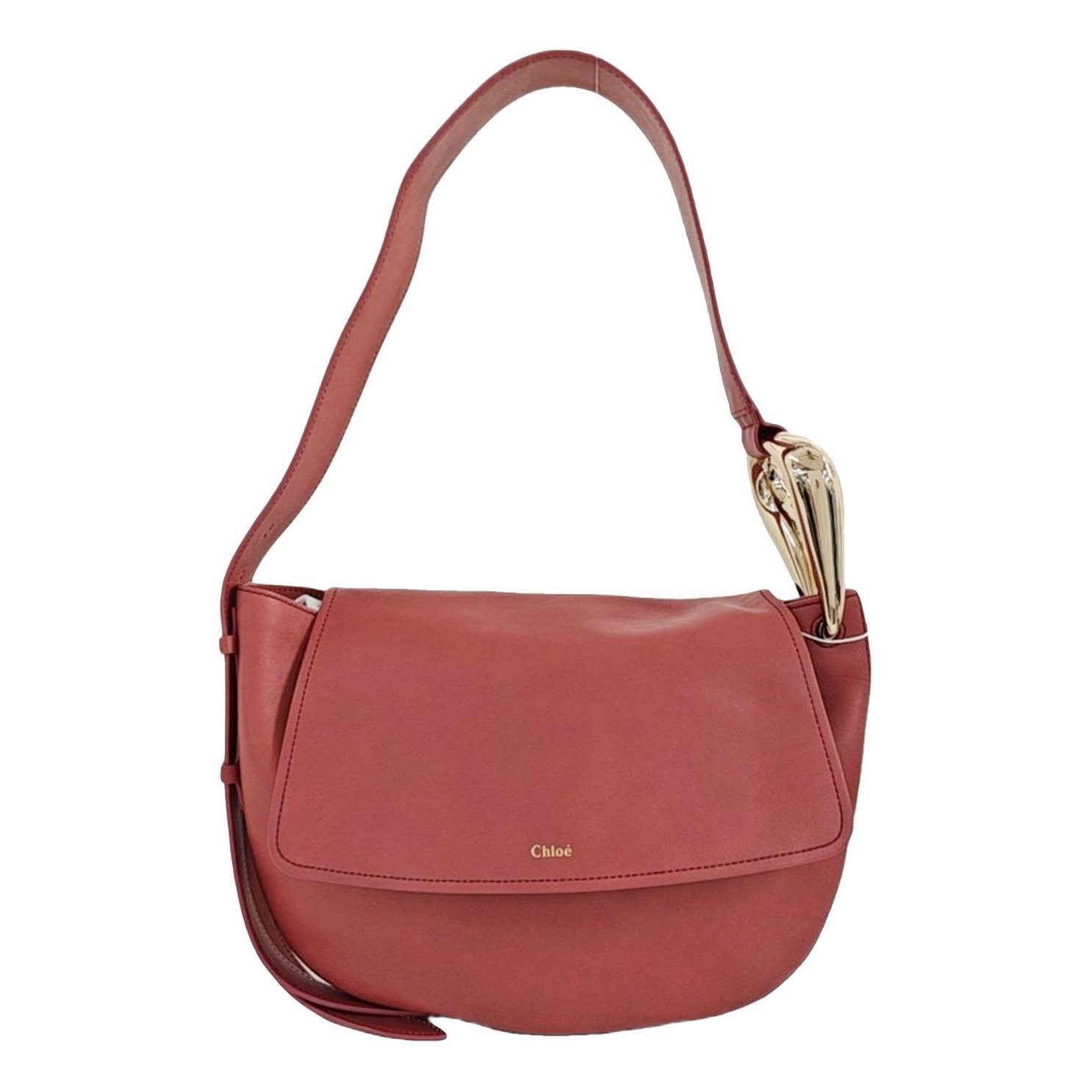 Kiss leather handbag