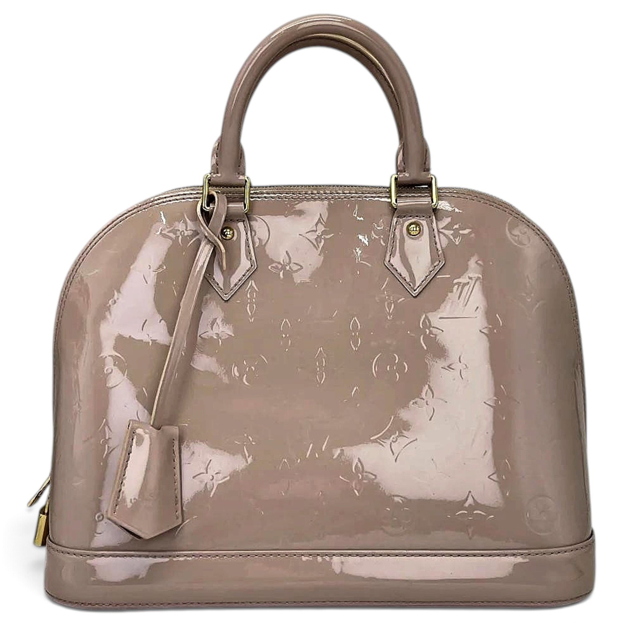 Alma patent leather handbag