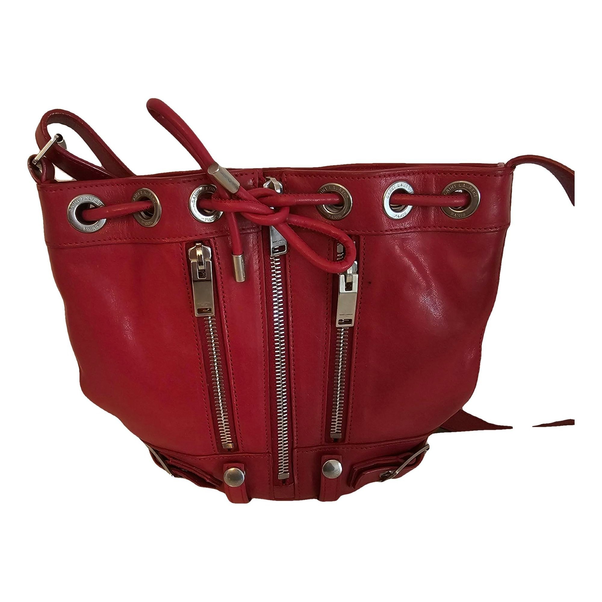 Leather crossbody bag