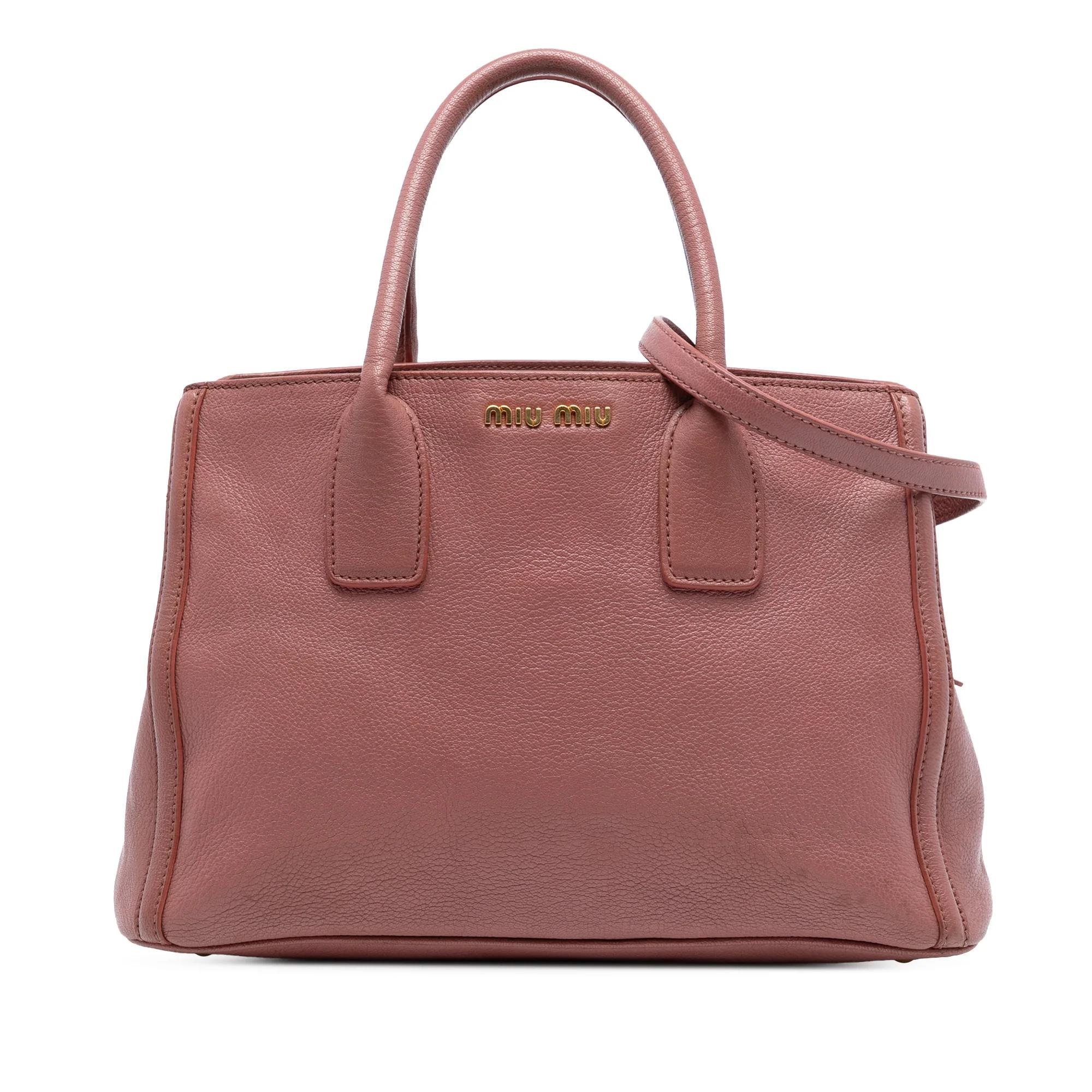 Madras pony-style calfskin handbag