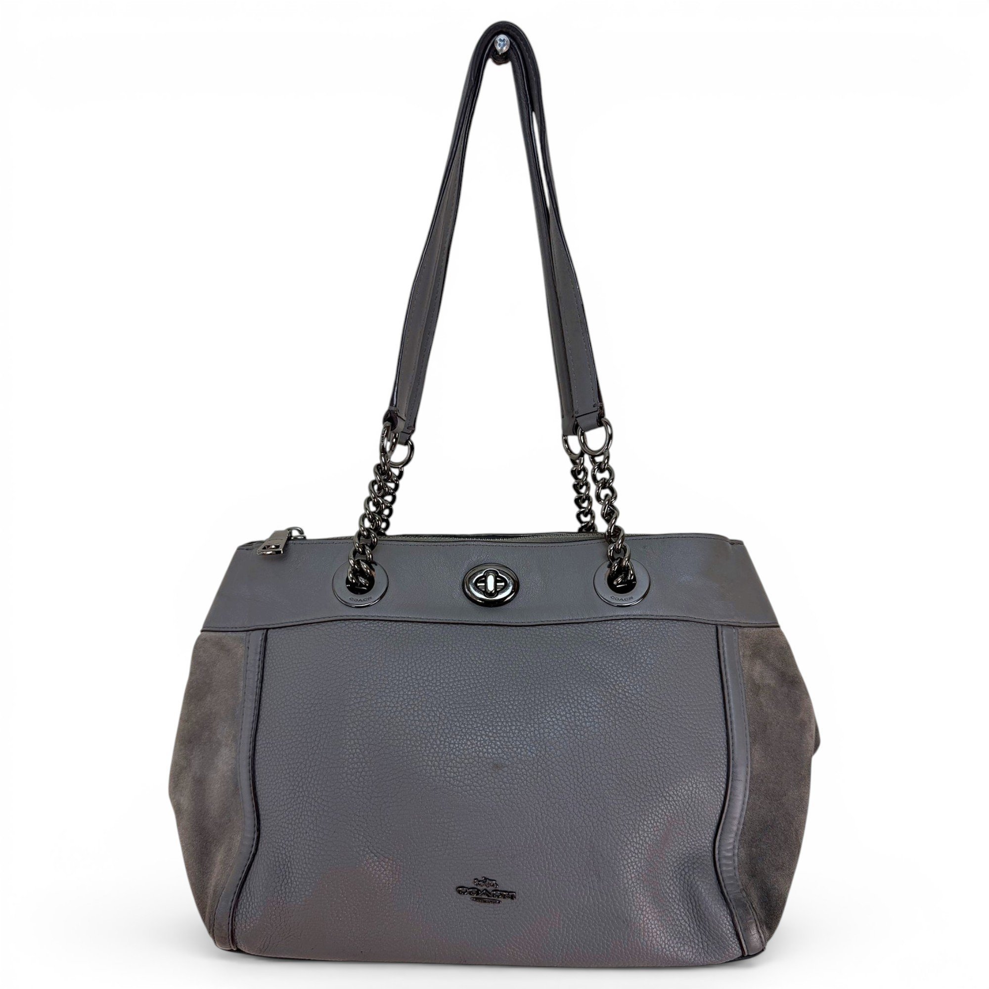 Edie leather handbag