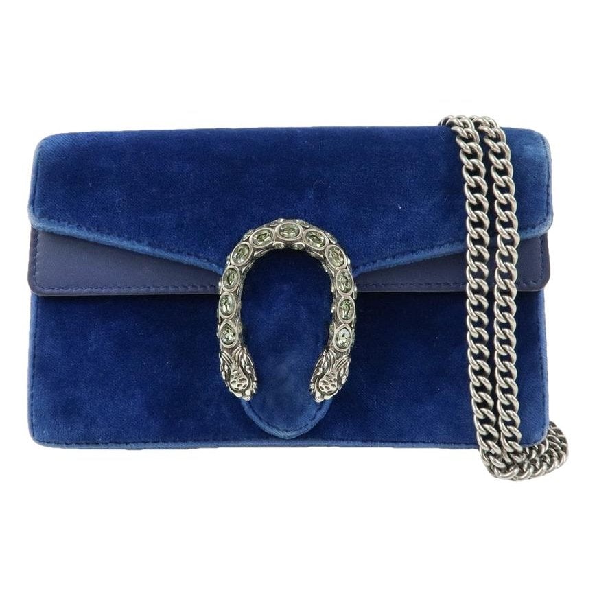 Velvet handbag