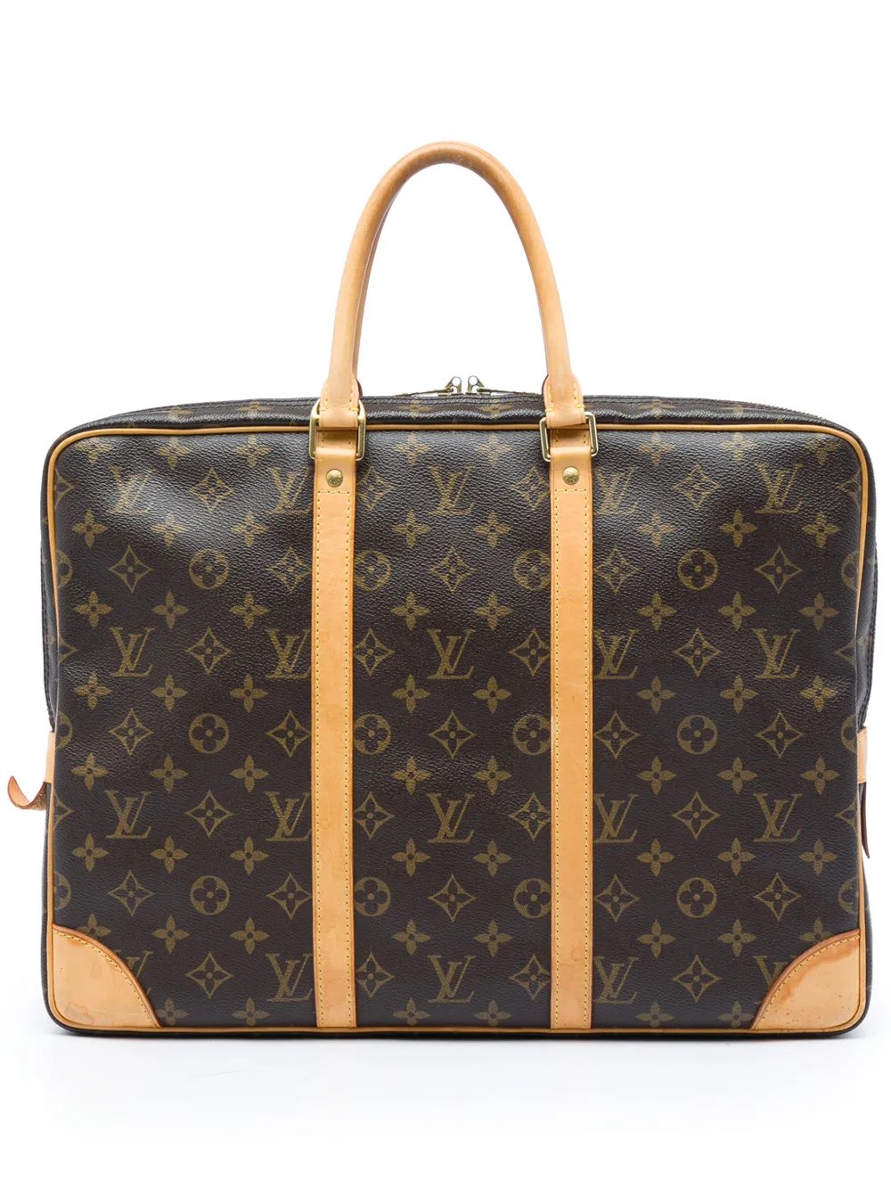 2007 Monogram Porte Documents Voyage business bag