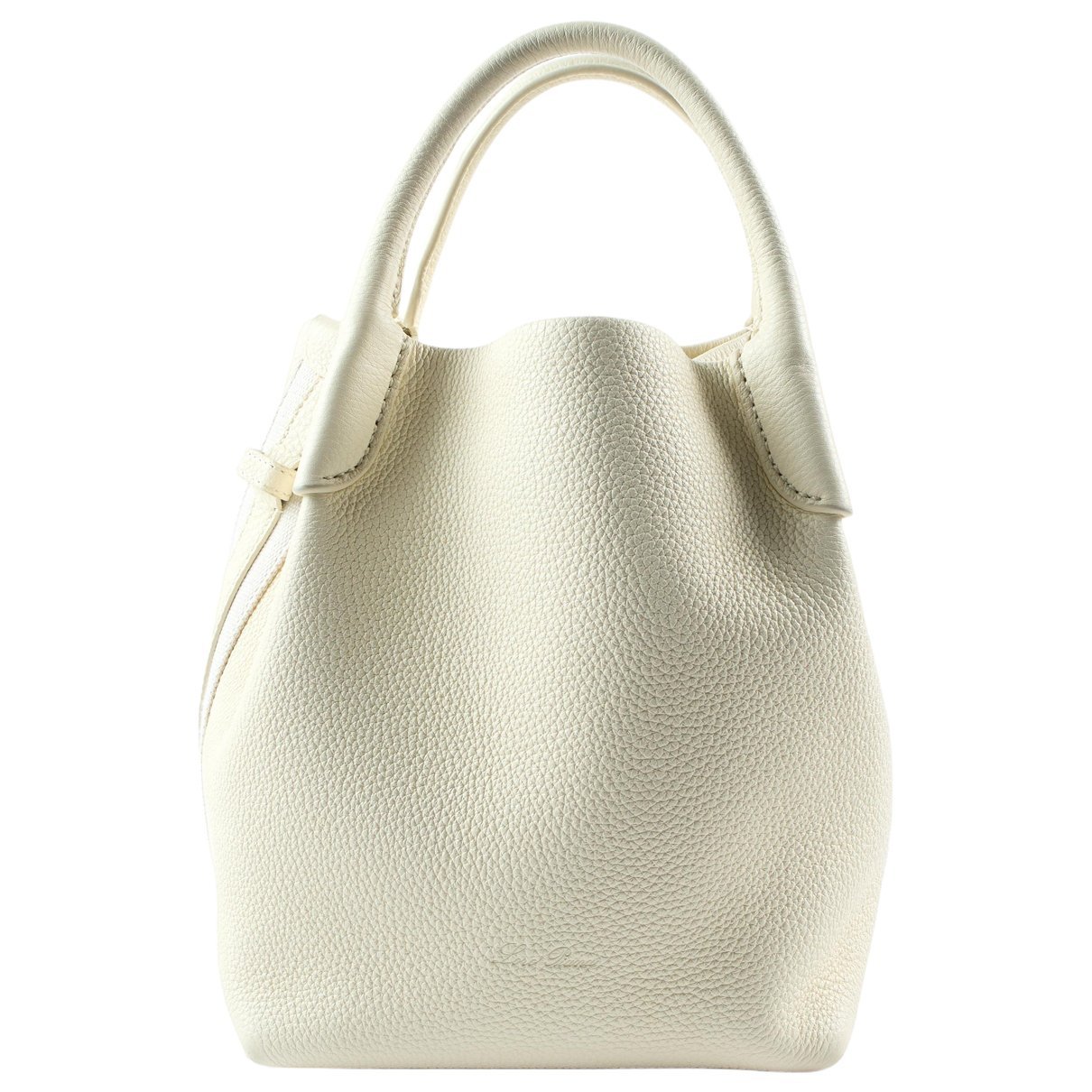 Loro Piana Bale leather handbag