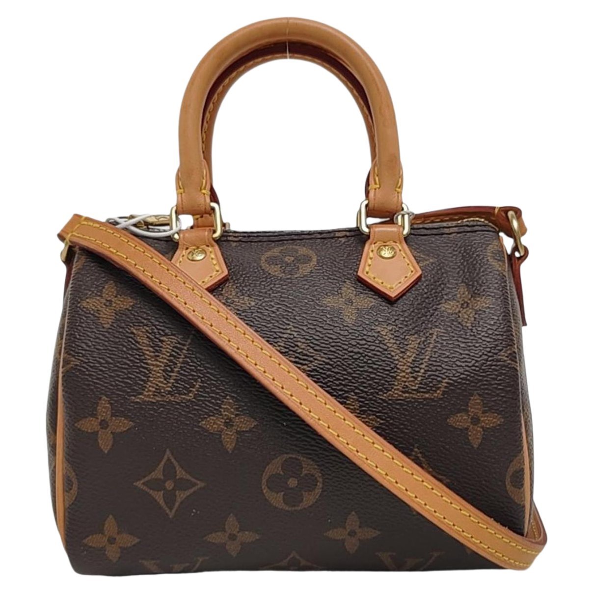 Nano Speedy / Mini HL leather handbag