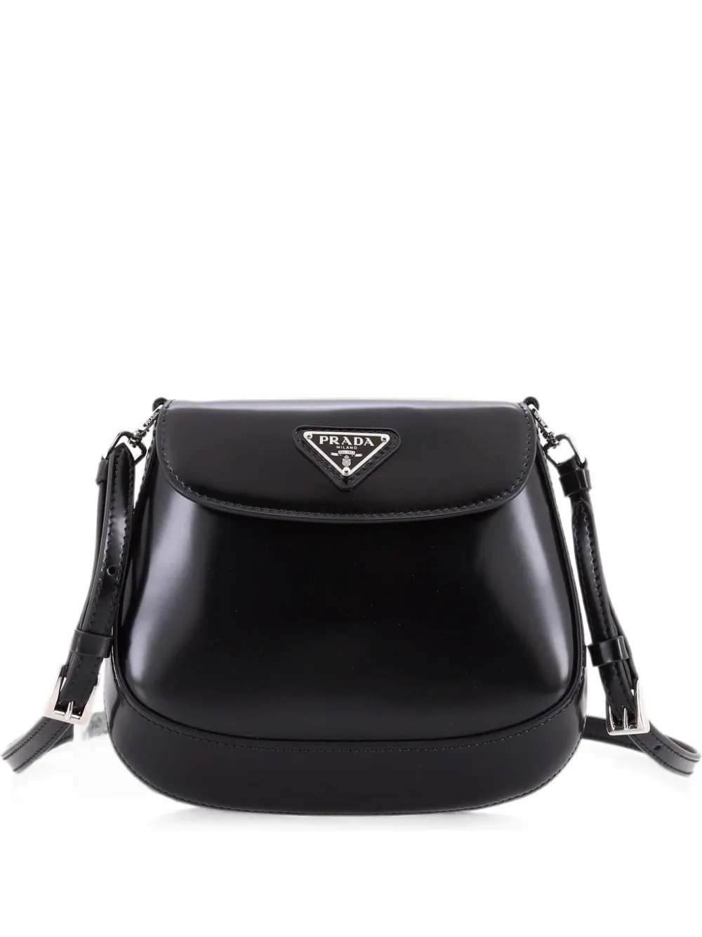 Cleo Flap Spazzolato Leather Mini shoulder bag