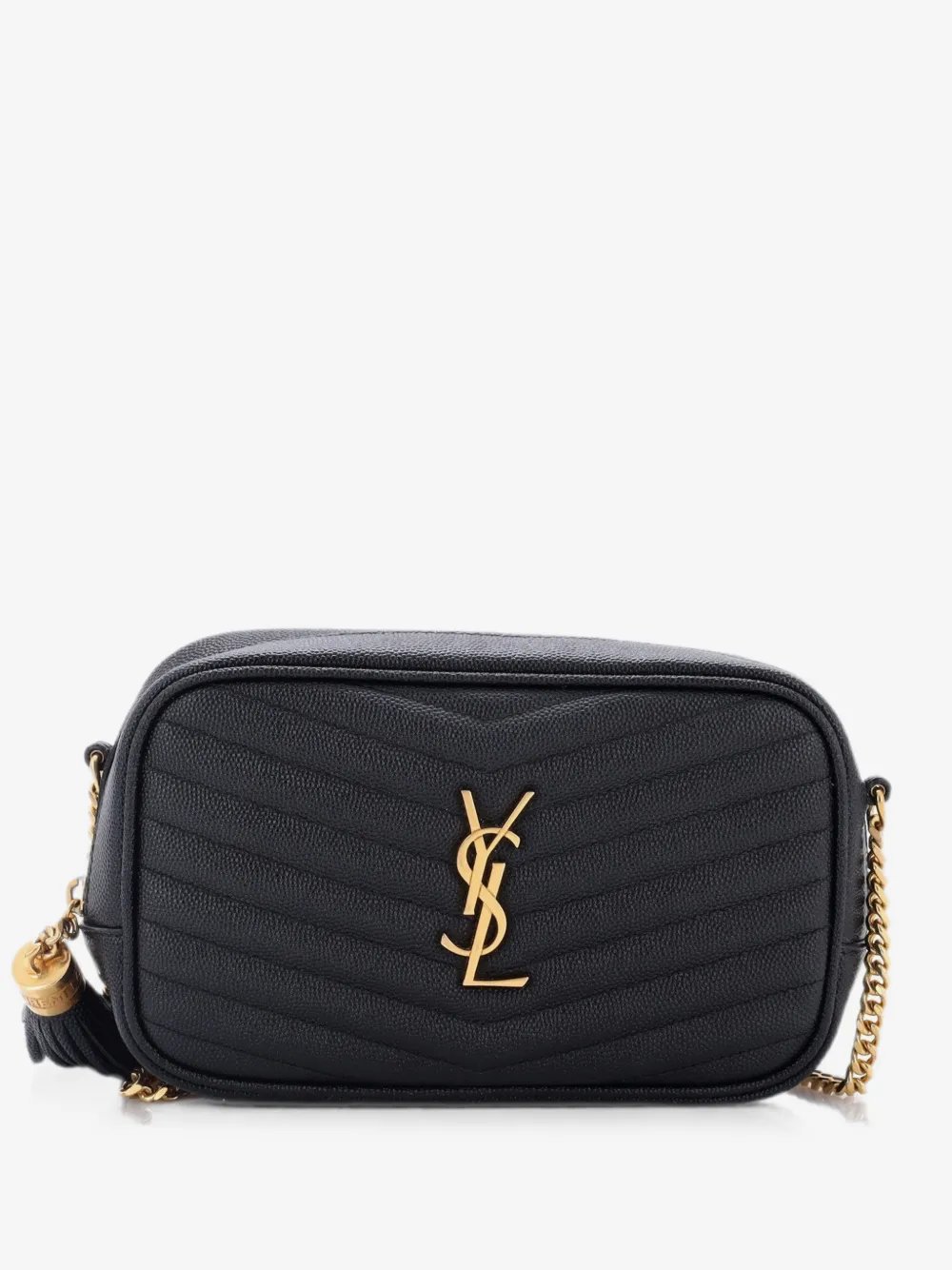 Lou Camera Bag Matelasse Chevron Leather Mini crossbody bag