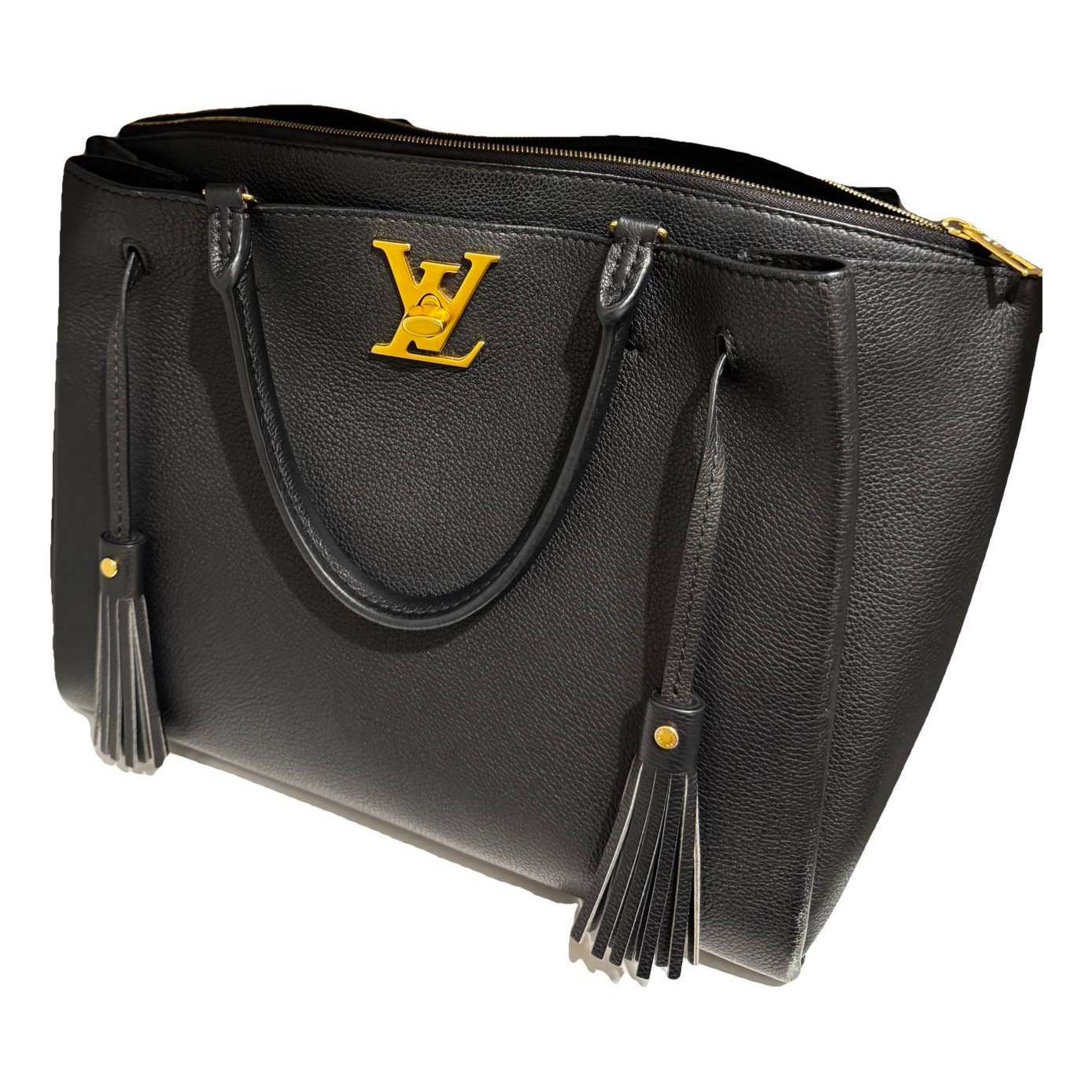 Lockmeto leather handbag
