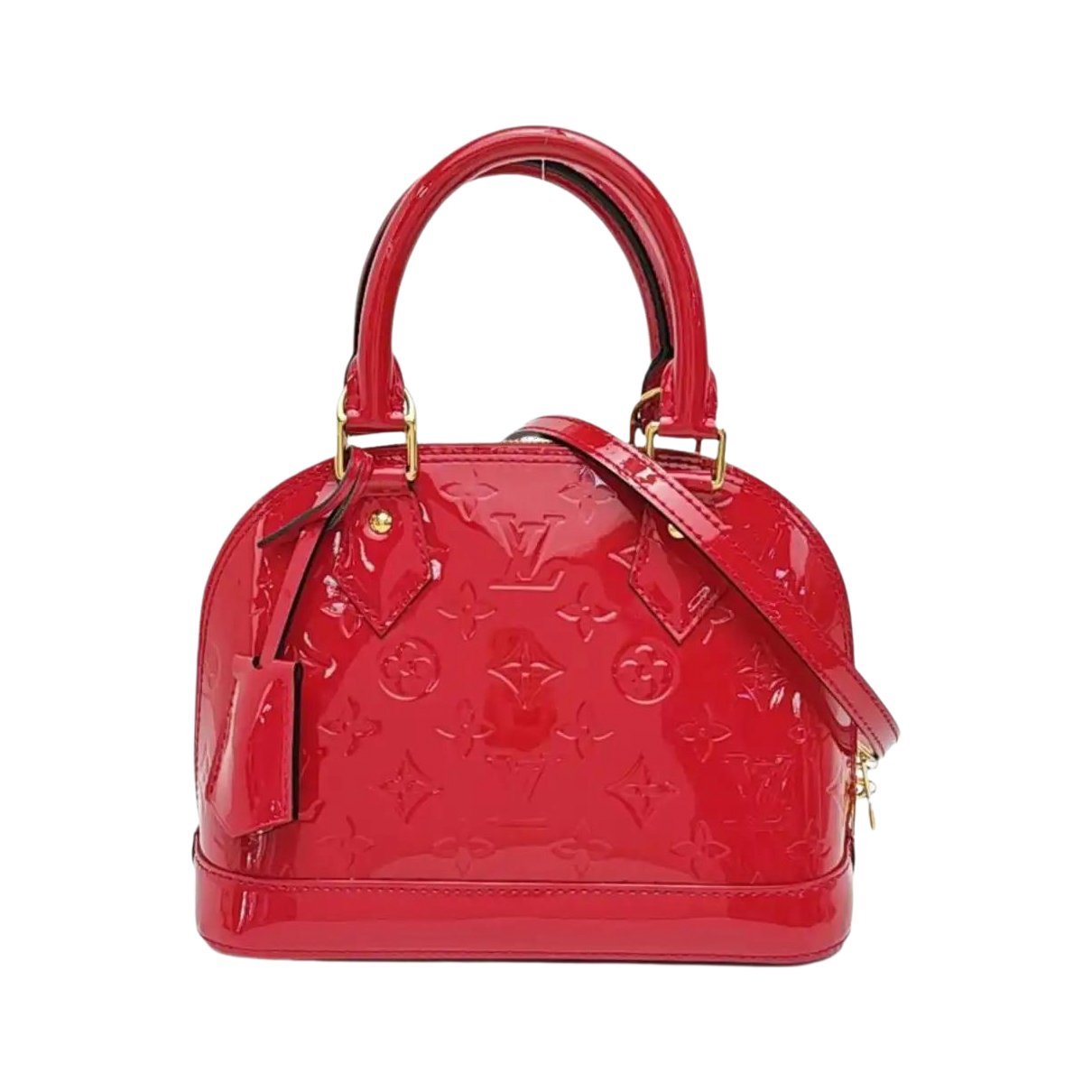 Alma BB patent leather handbag