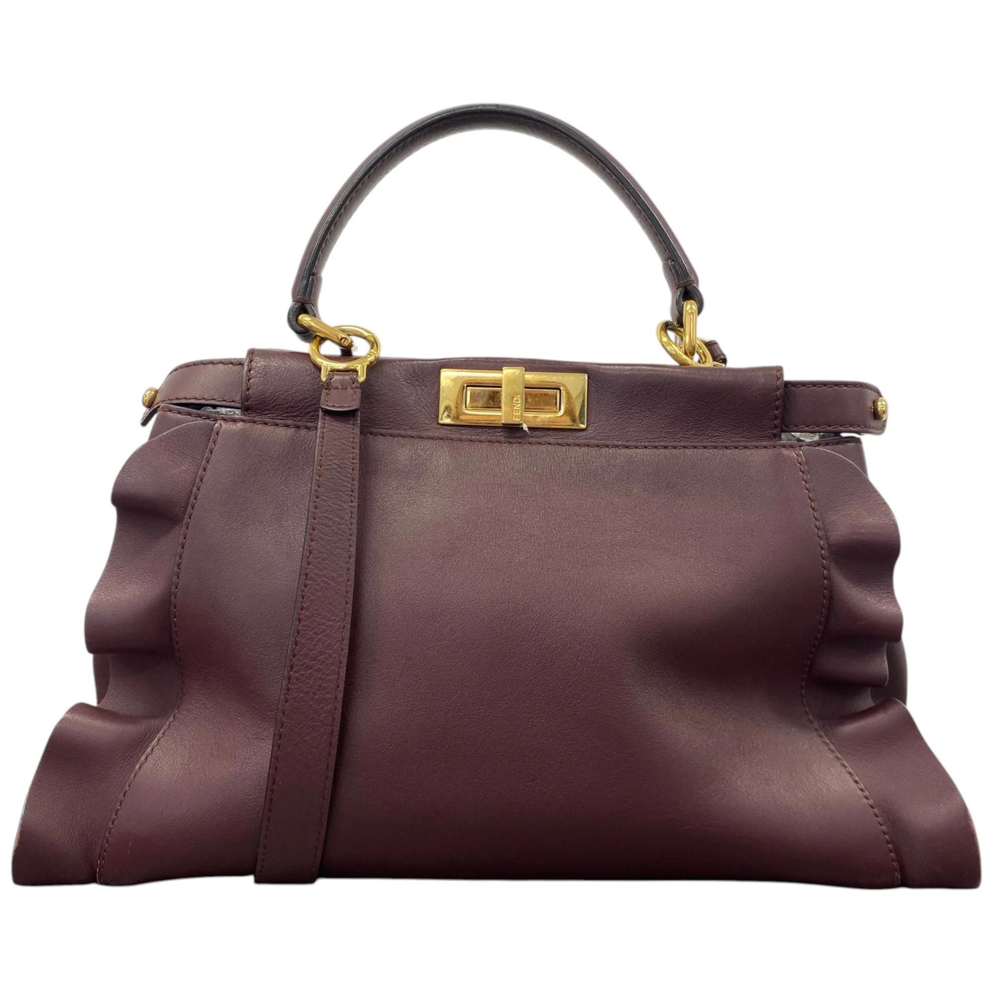 Leather handbag