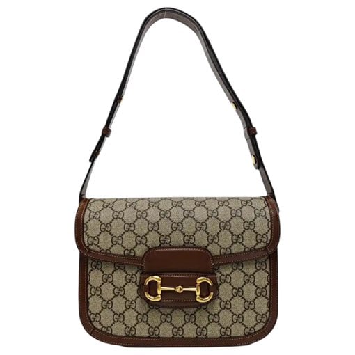 Handle Horsebit 1955 leather crossbody bag