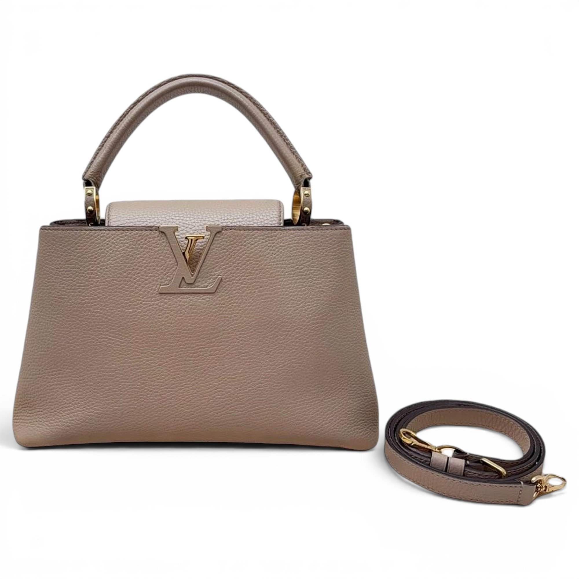 Capucines leather handbag