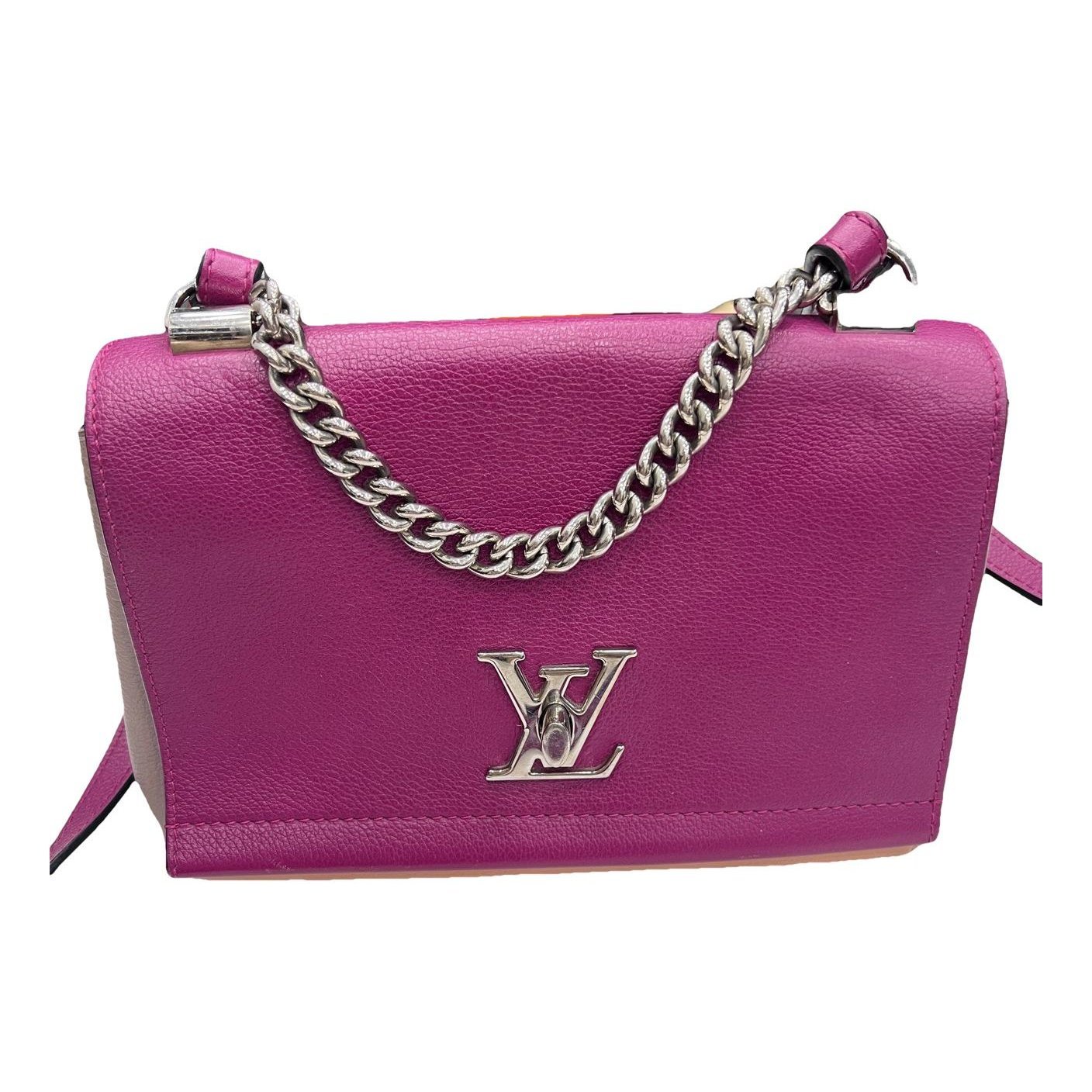 Lockme leather handbag