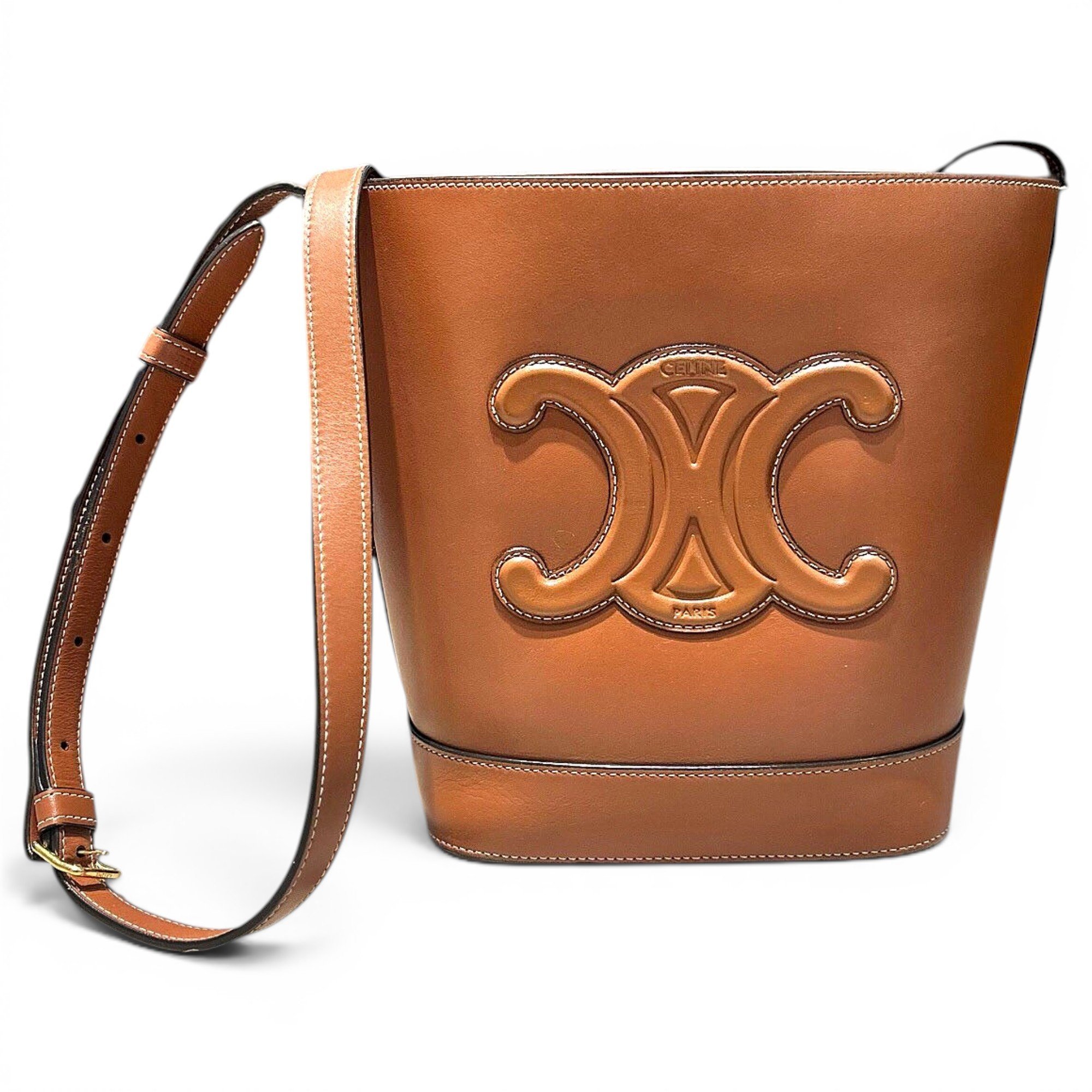 Leather handbag