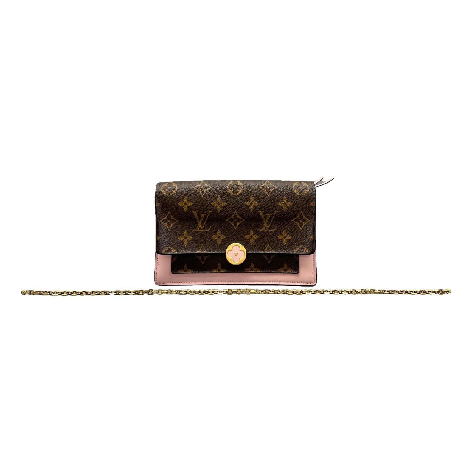 Flore chain leather handbag