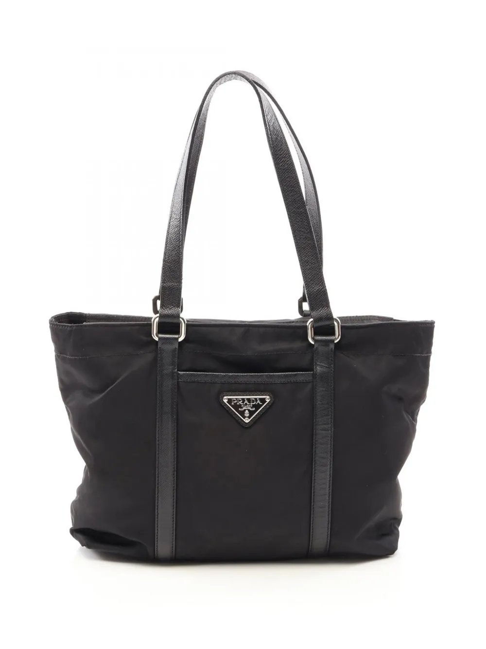 2013-2026 Saffiano Trimmed Tessuto tote bag