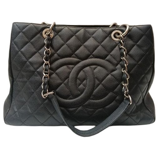 Grand shopping leather tote